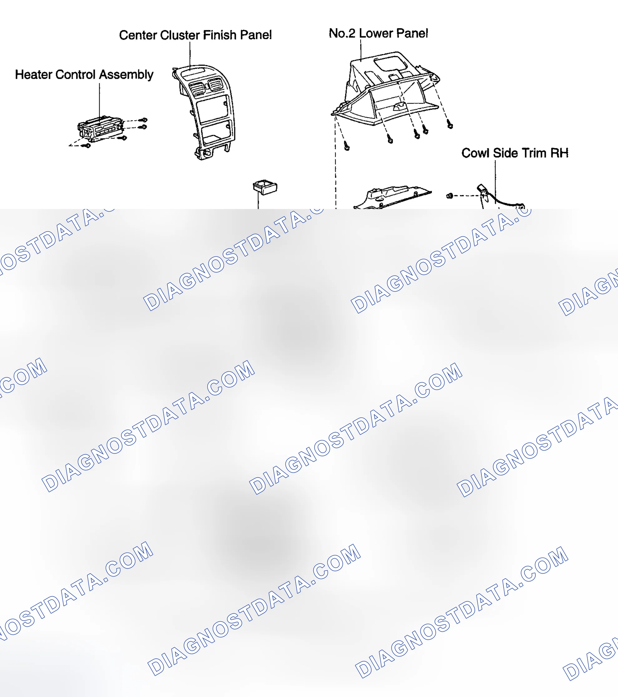 Scheme 185: Removal & Installation (Toyota Camry Solara)