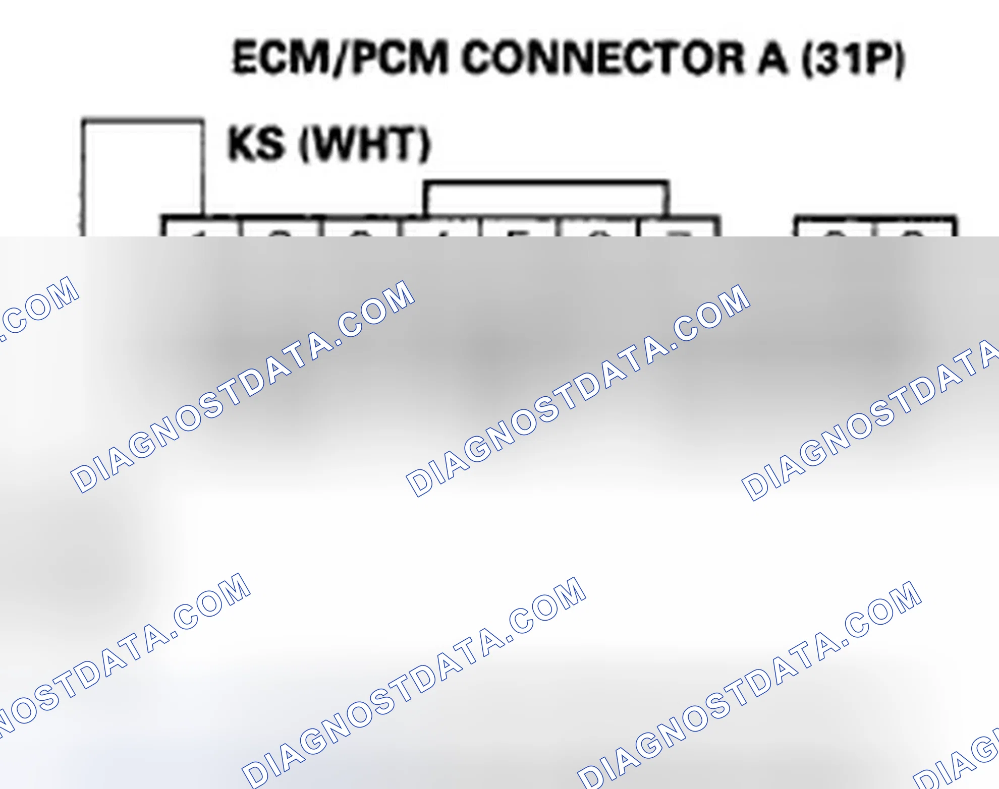 Scheme 418: DTC P0325: Knock Sensor Circuit Malfunction
