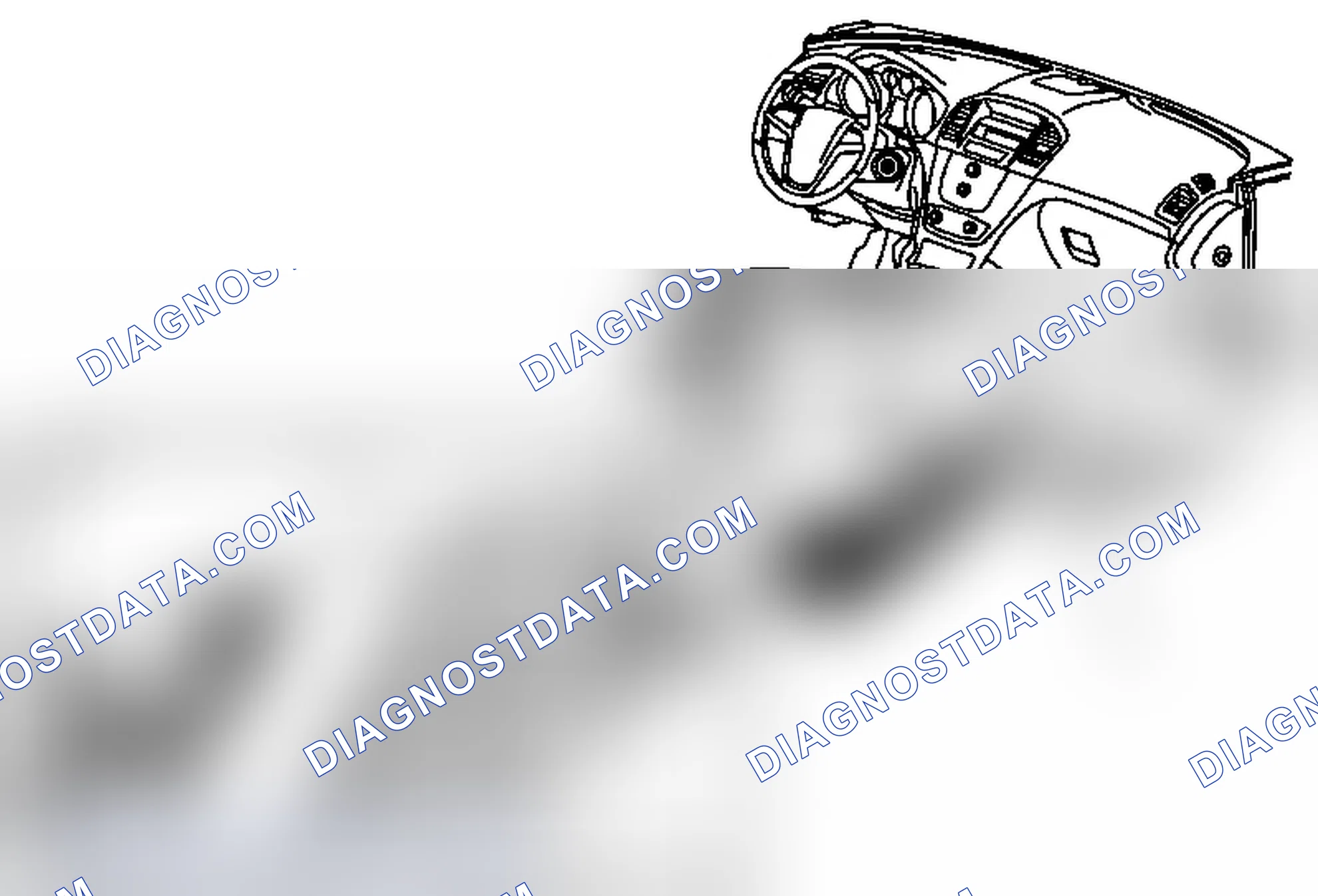 Scheme 6: Ignition Lock Key Transmitter Antenna Replacement - Instrument Panel