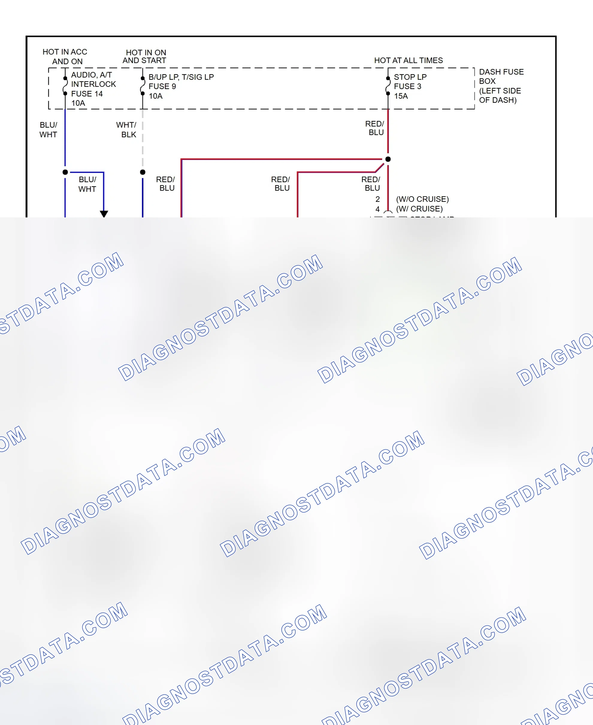 Scheme 5: Shift Interlock System Wiring Diagram (1997 Elantra)