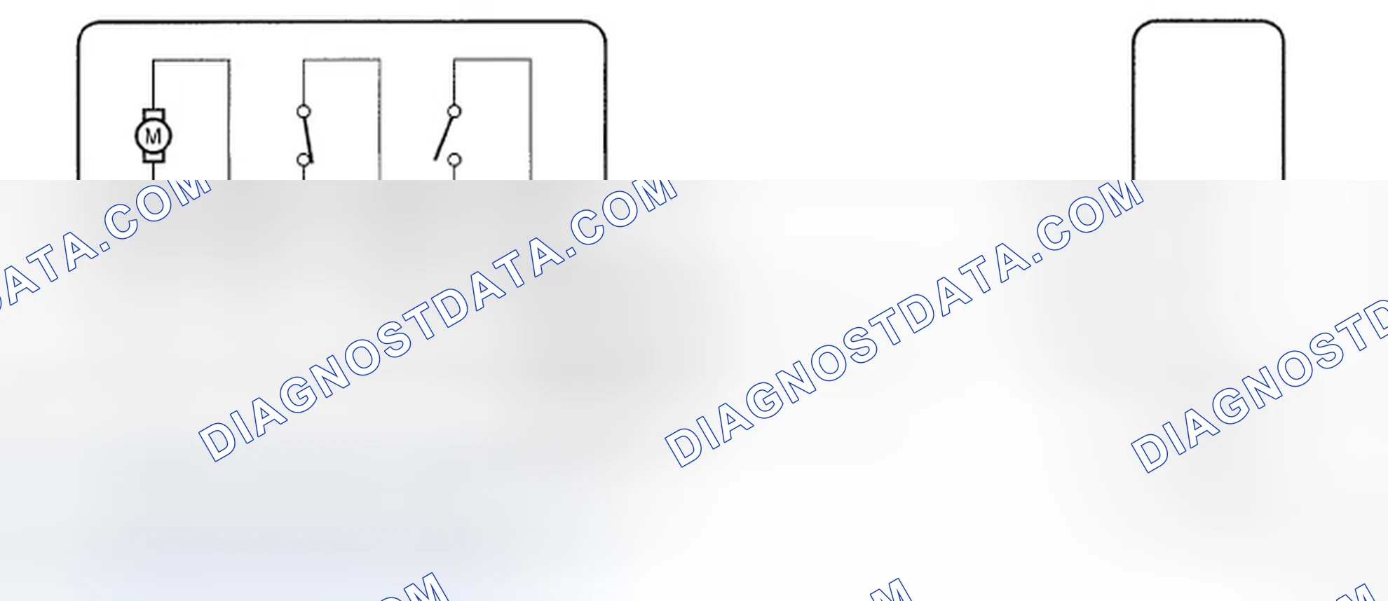 Scheme 91: Unlock Position Sensor Signal Wiring Diagram