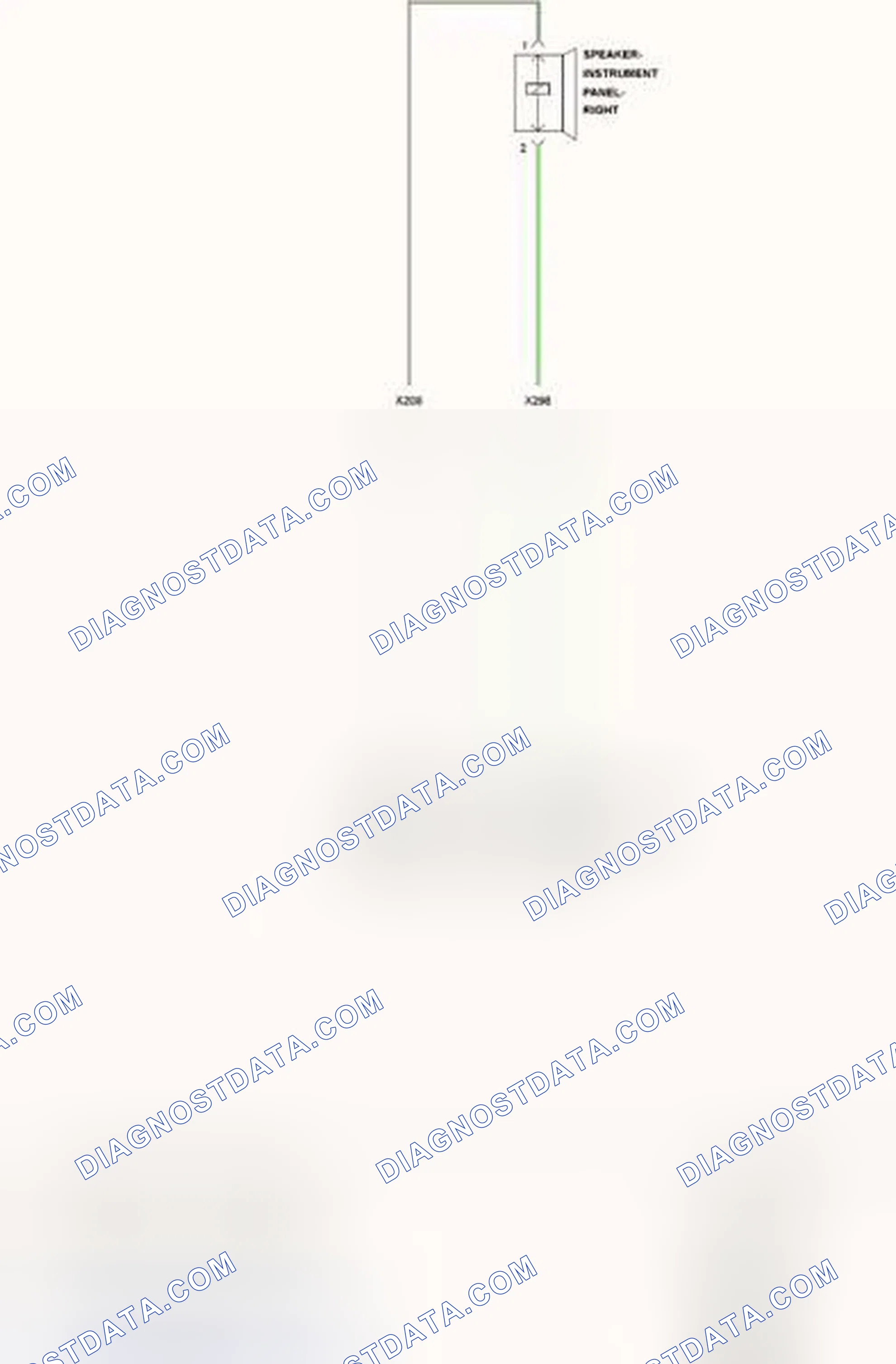 Scheme 53: B1466-CHANNEL 2 AUDIO SPEAKER OUTPUT CIRCUIT LOW