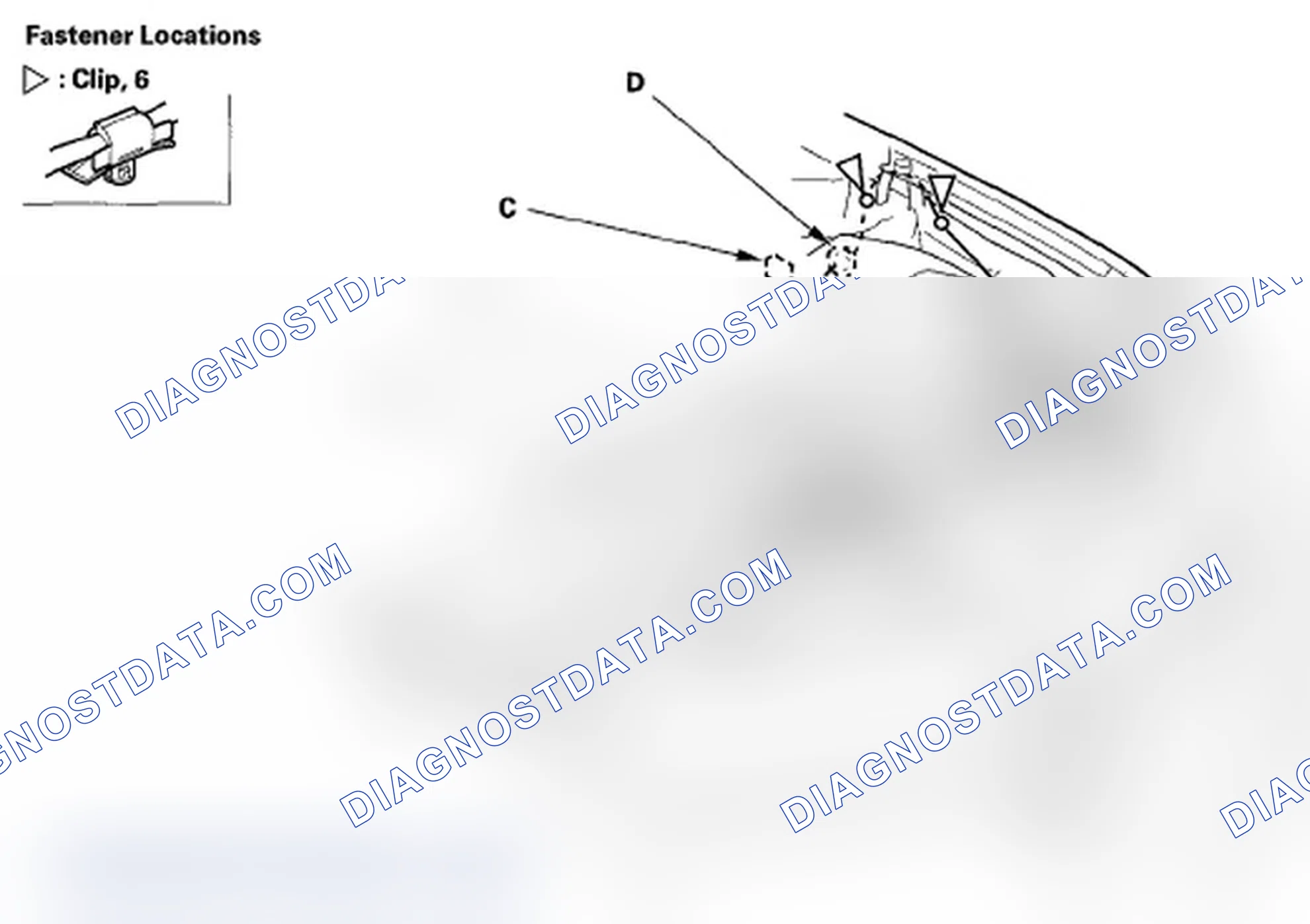 Scheme 10: Hood Opener Cable Replacement