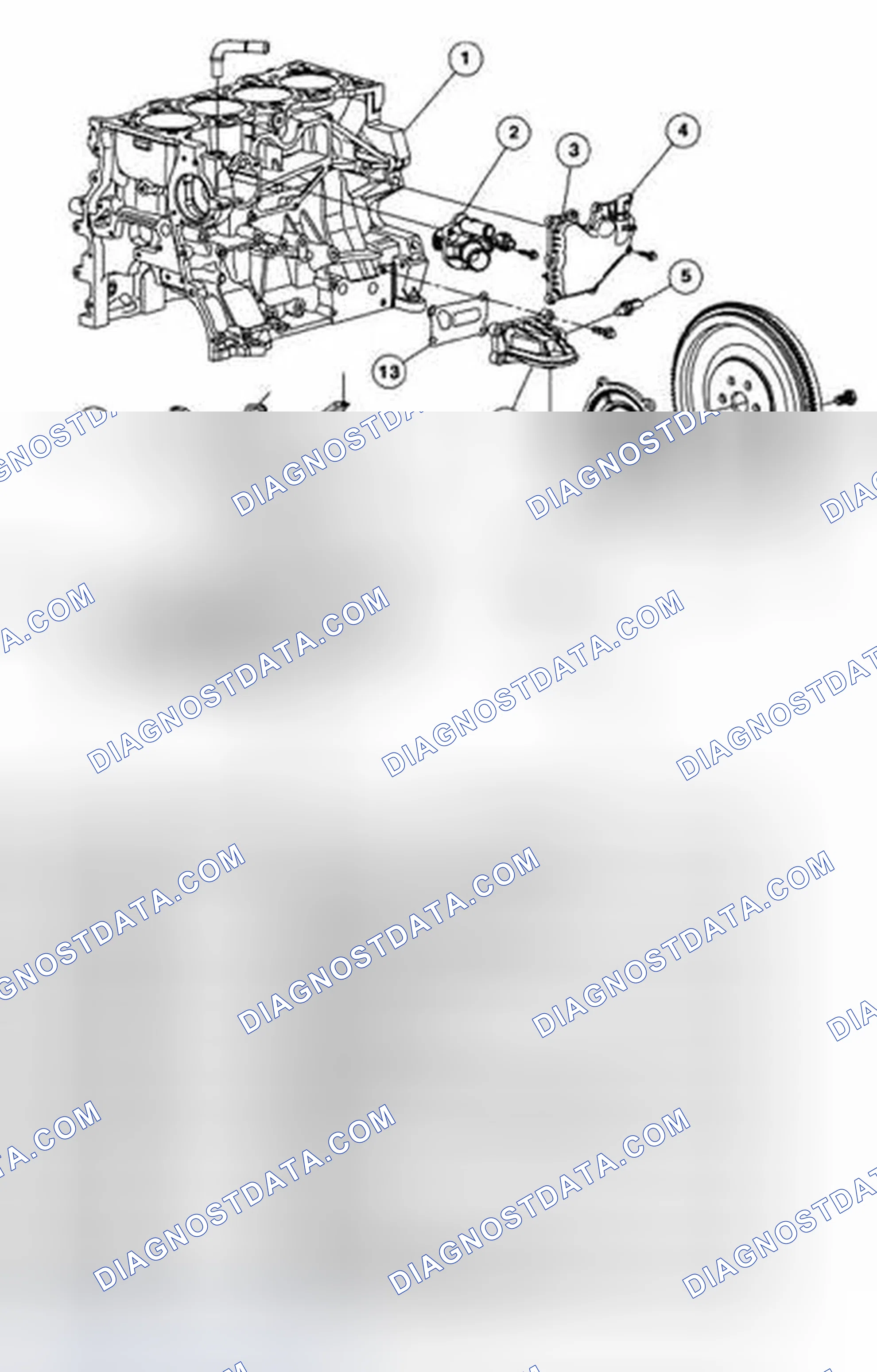Scheme 77: Lower Engine Block