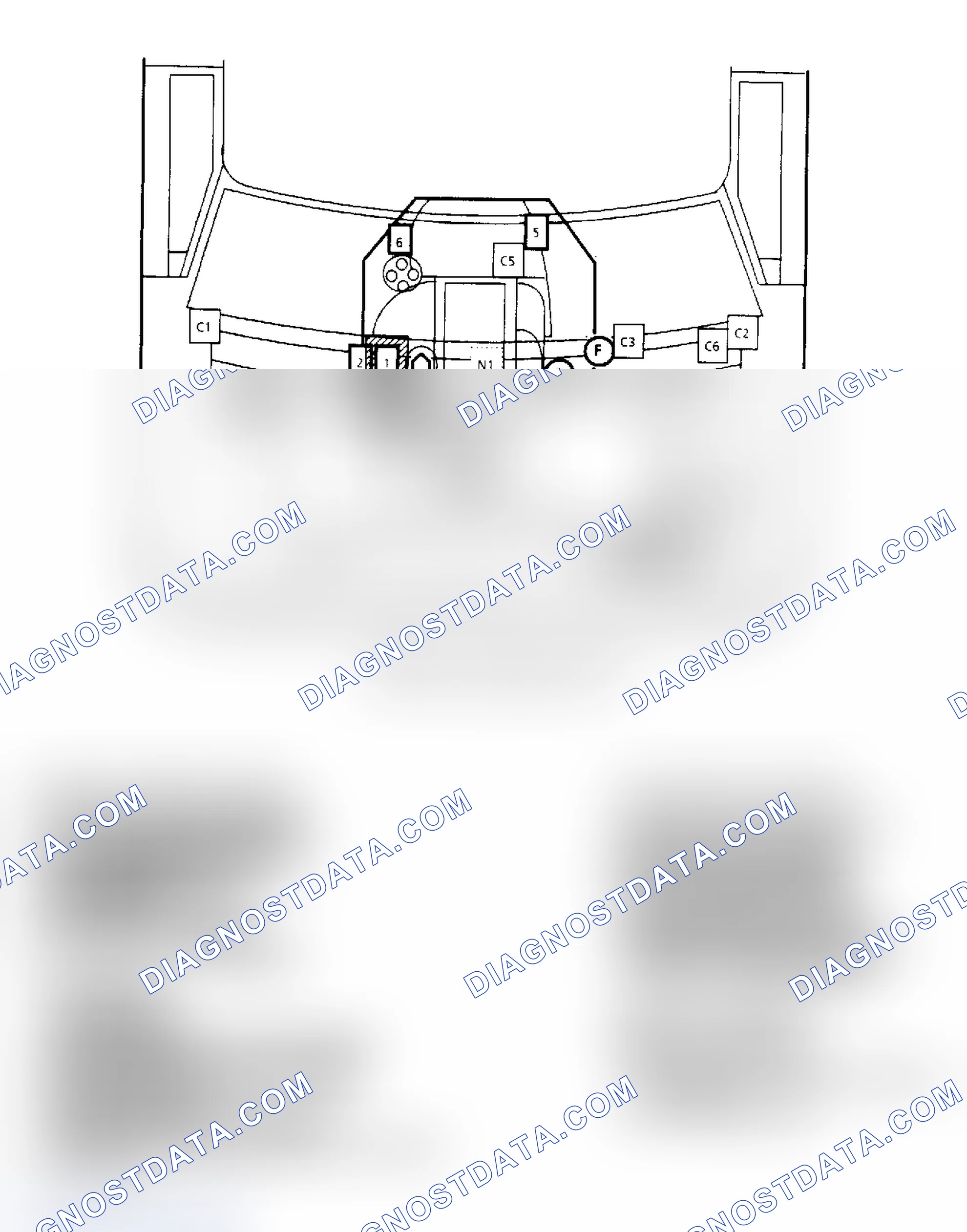 Scheme 144: Component Locations for Astro & Safari 2.5L