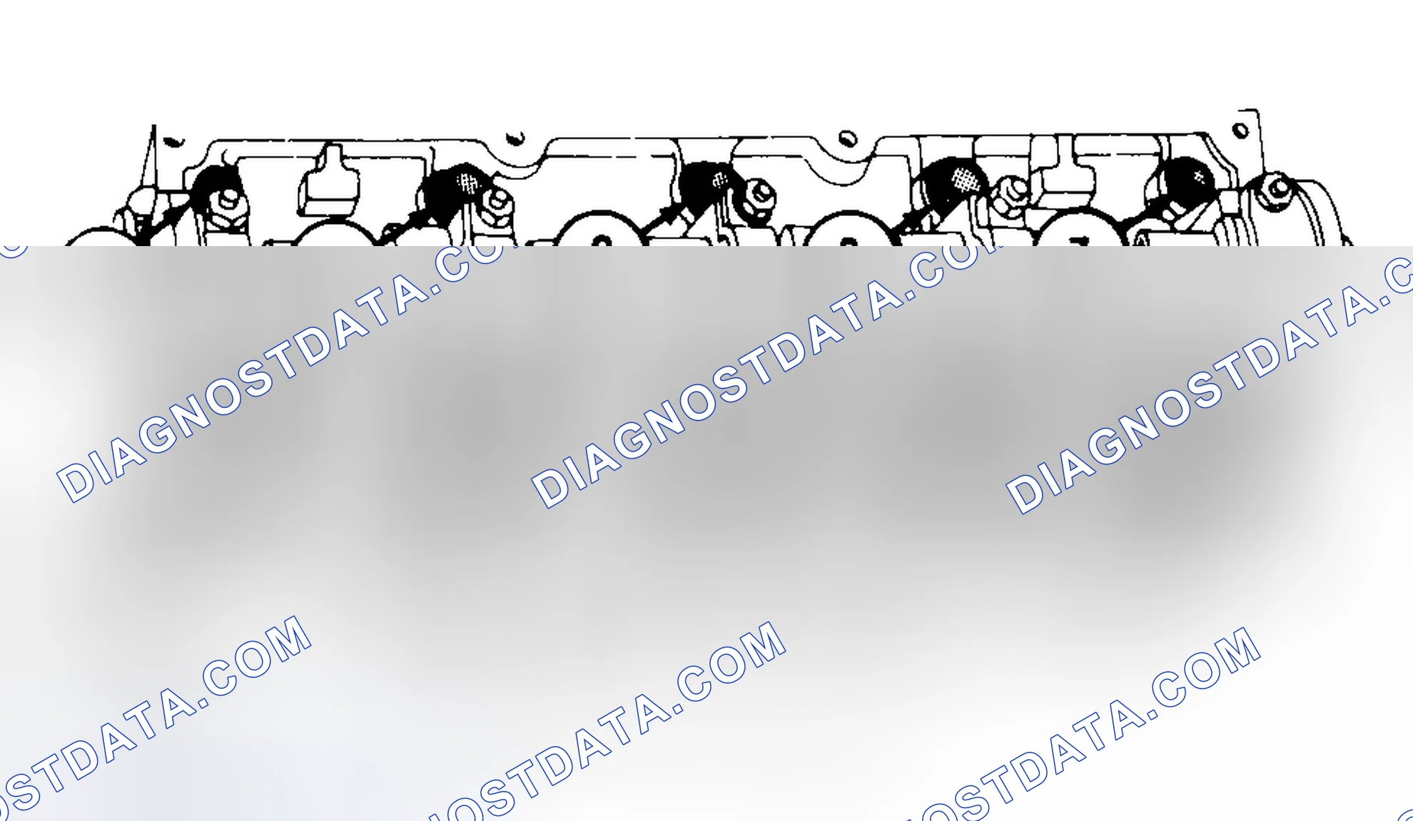 Scheme 7: Typical Cylinder Head Tightening or Loosening Sequence