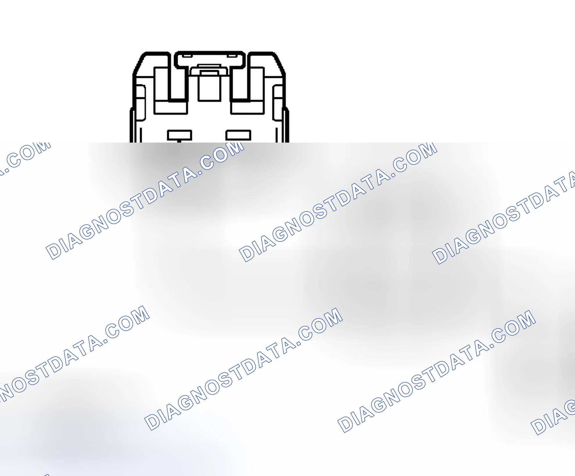 Scheme 65: PINPOINT TEST A: NO COMMUNICATION WITH THE DRIVER SEAT MODULE (DSM)