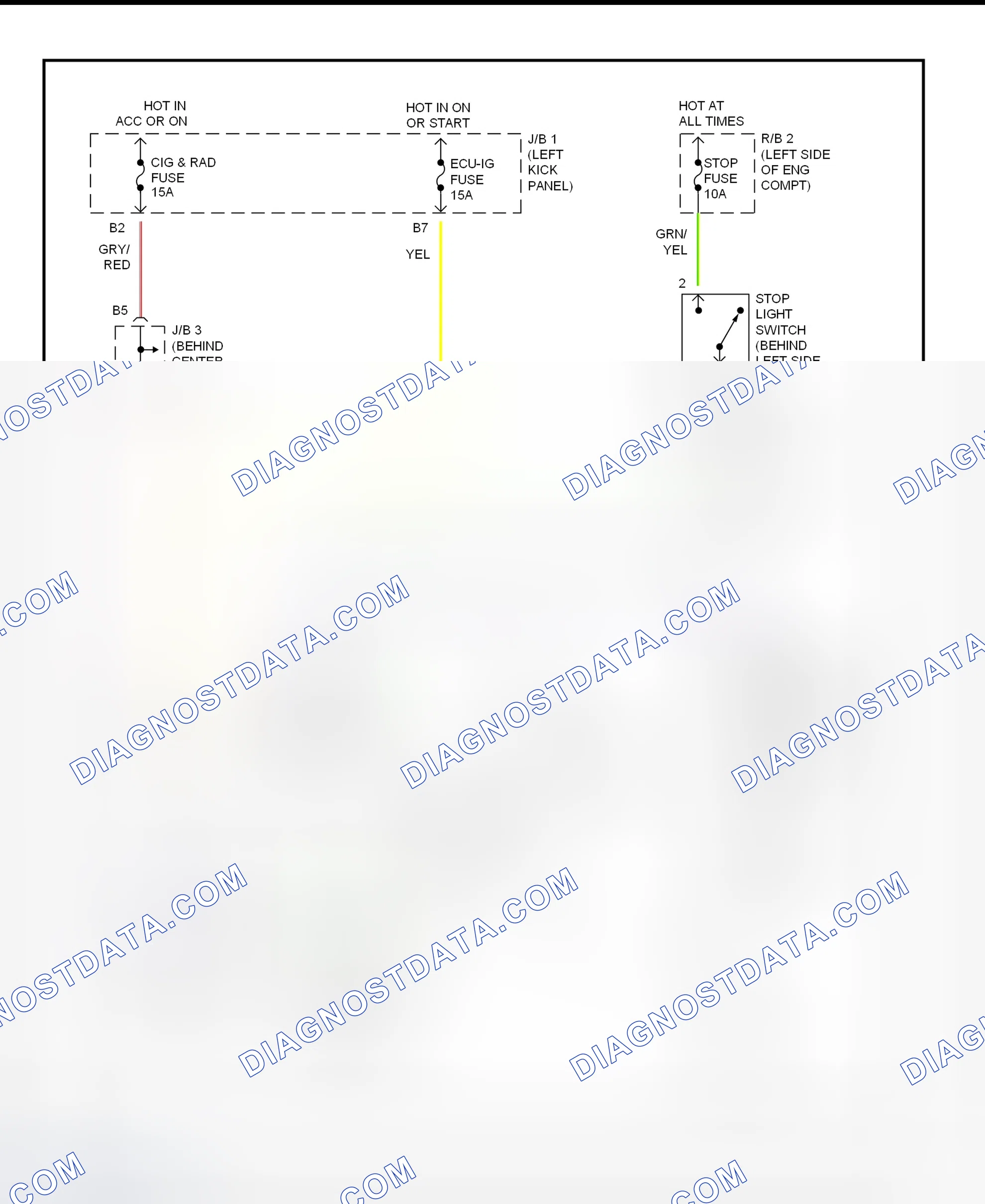 Scheme 21: Shift Interlock System Wiring Diagram (1995-96 Tacoma)