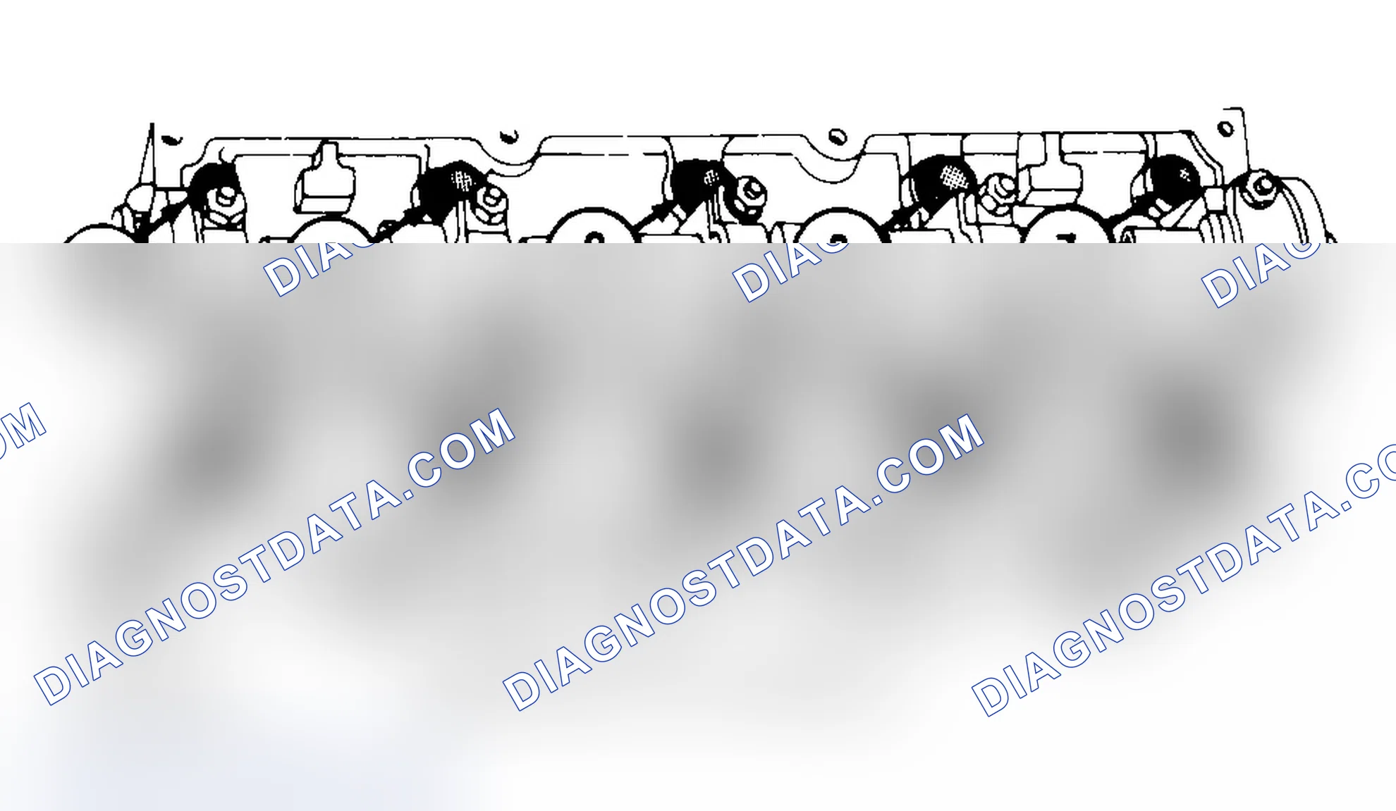 Scheme 3: Typical Cylinder Head Tightening or Loosening Sequence