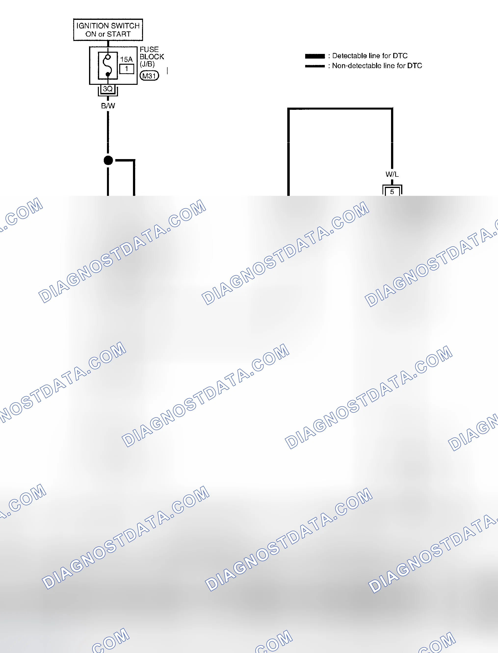 Scheme 222: Fuel Pump Control System (Frontier & Xterra 2.4L)