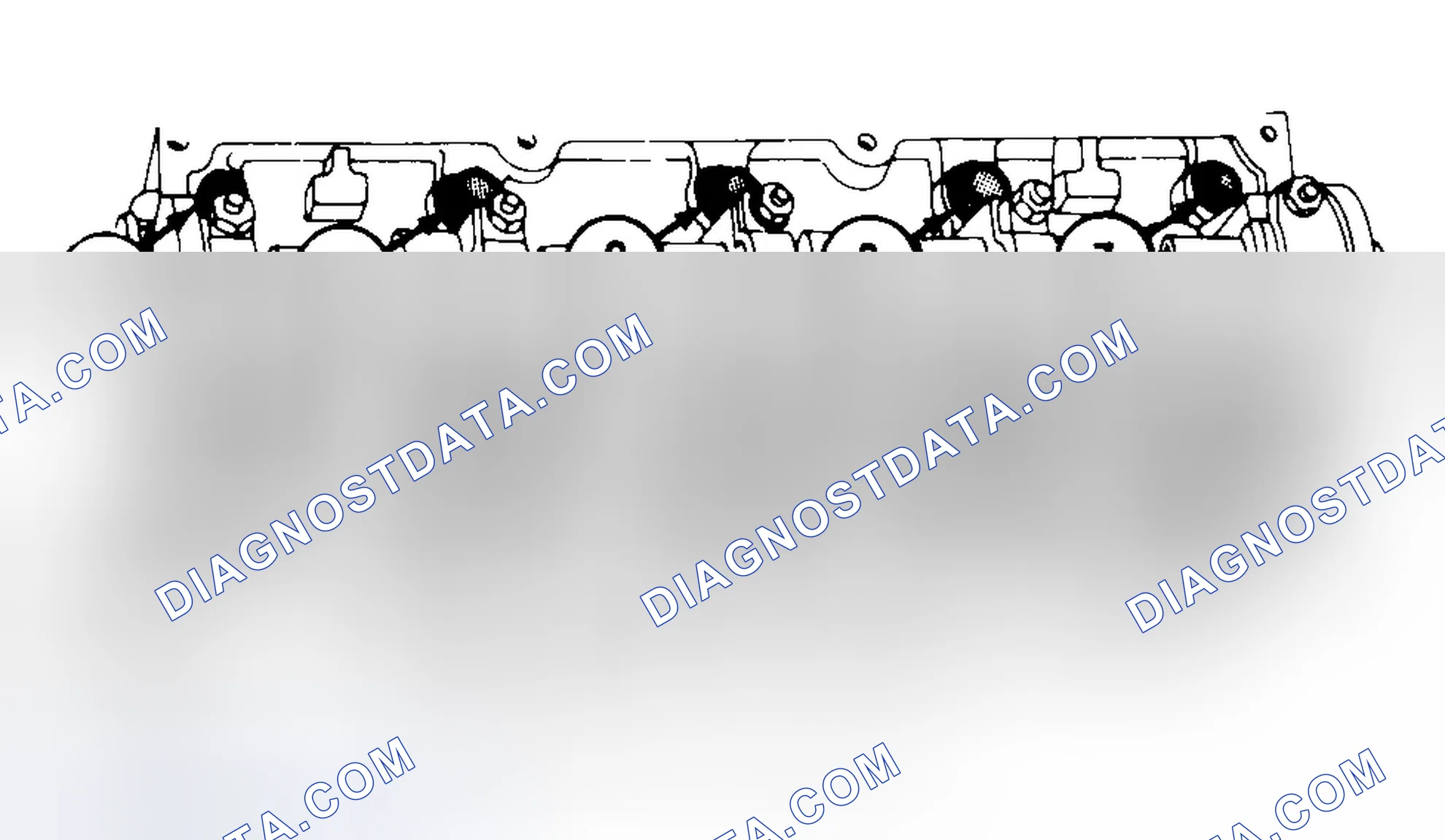 Scheme 7: Typical Cylinder Head Tightening or Loosening Sequence