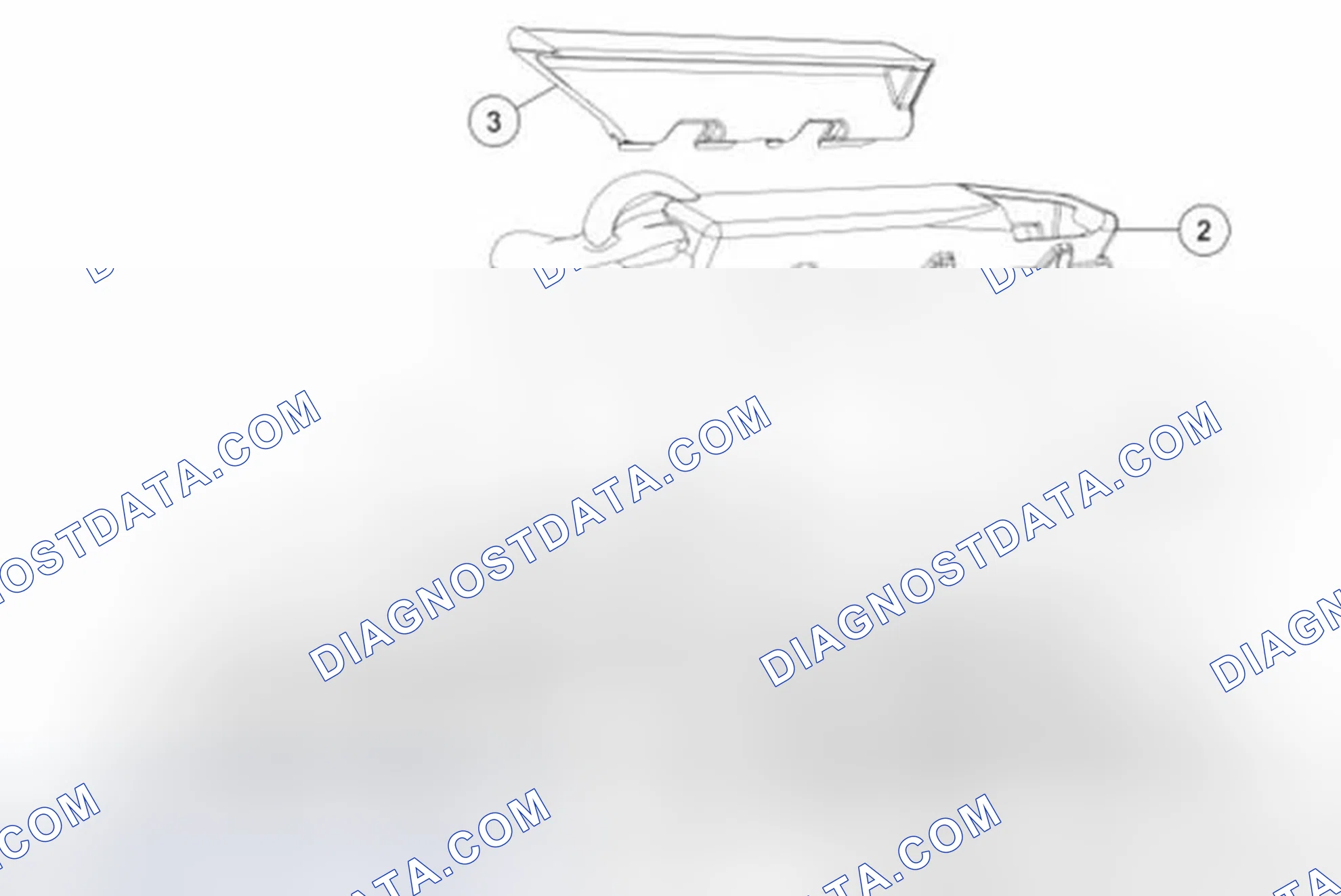Scheme 485: Lower Intake Manifold (View 1 of 3)