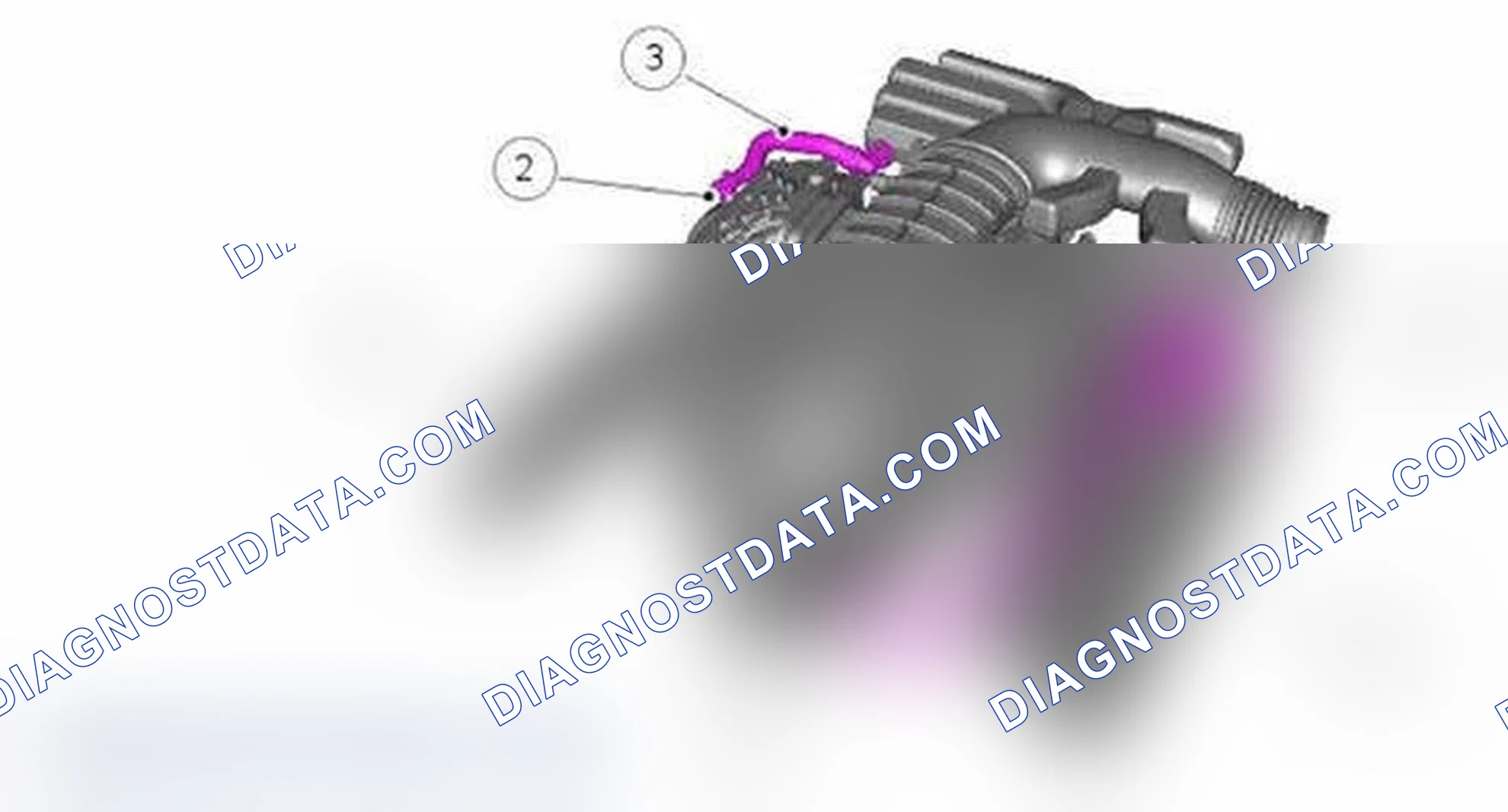 Scheme 1: Crankcase Ventilation Component Location