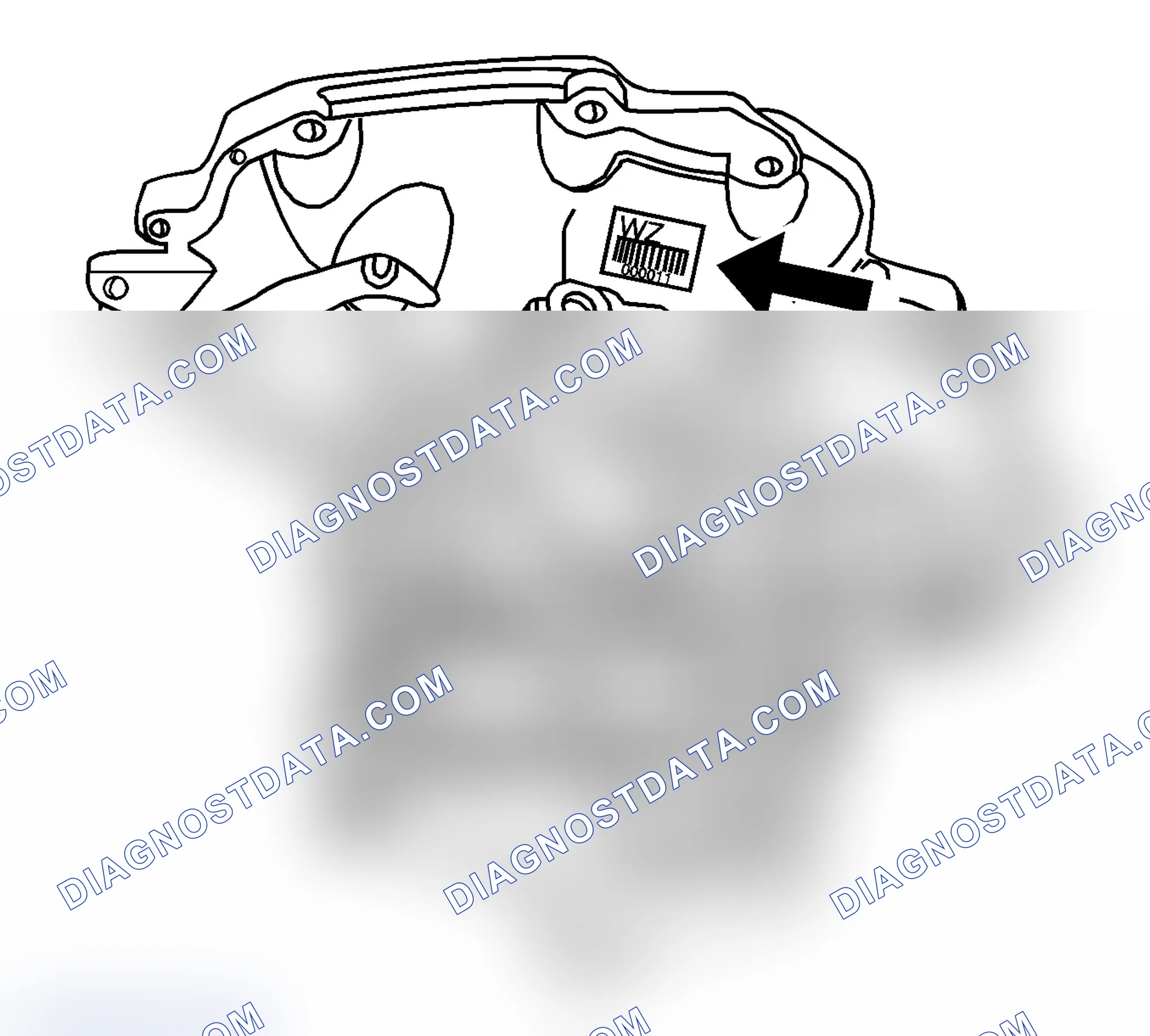 Scheme 15: Manual Transaxle Identification Number Plate Location (D-16)