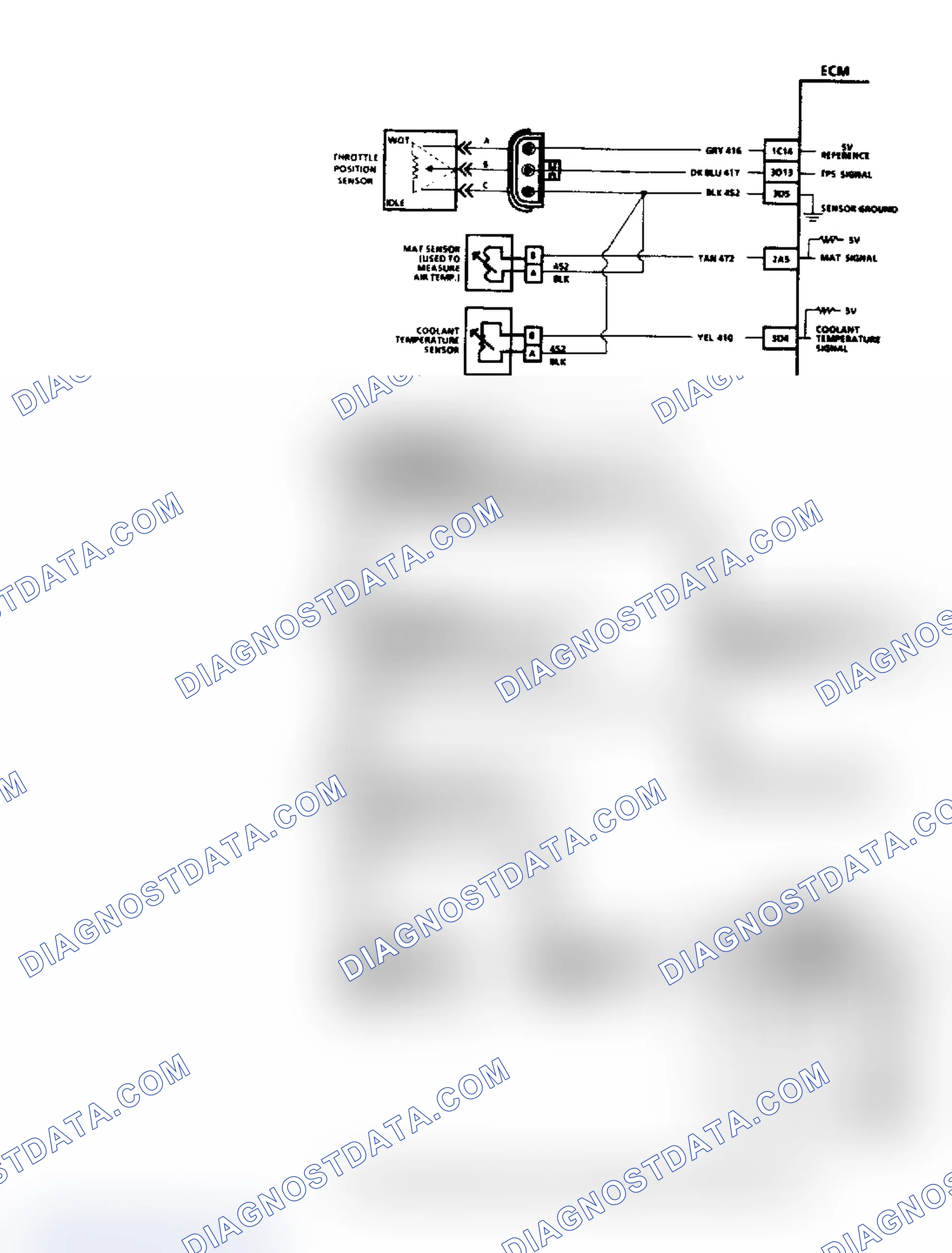 Scheme 136: Code E015, Coolant Sensor Temperature Too Low