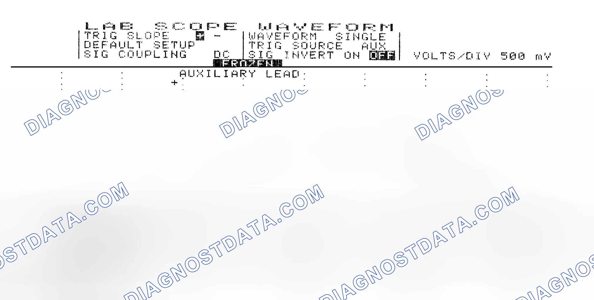 Scheme 14: Single Injector w/Excessive Current Flow - Current Pattern