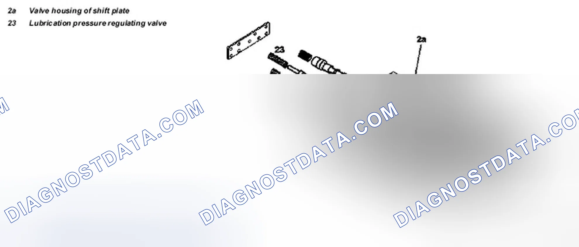 Fig. 212: Identifying Pressure Regulating Valve Components