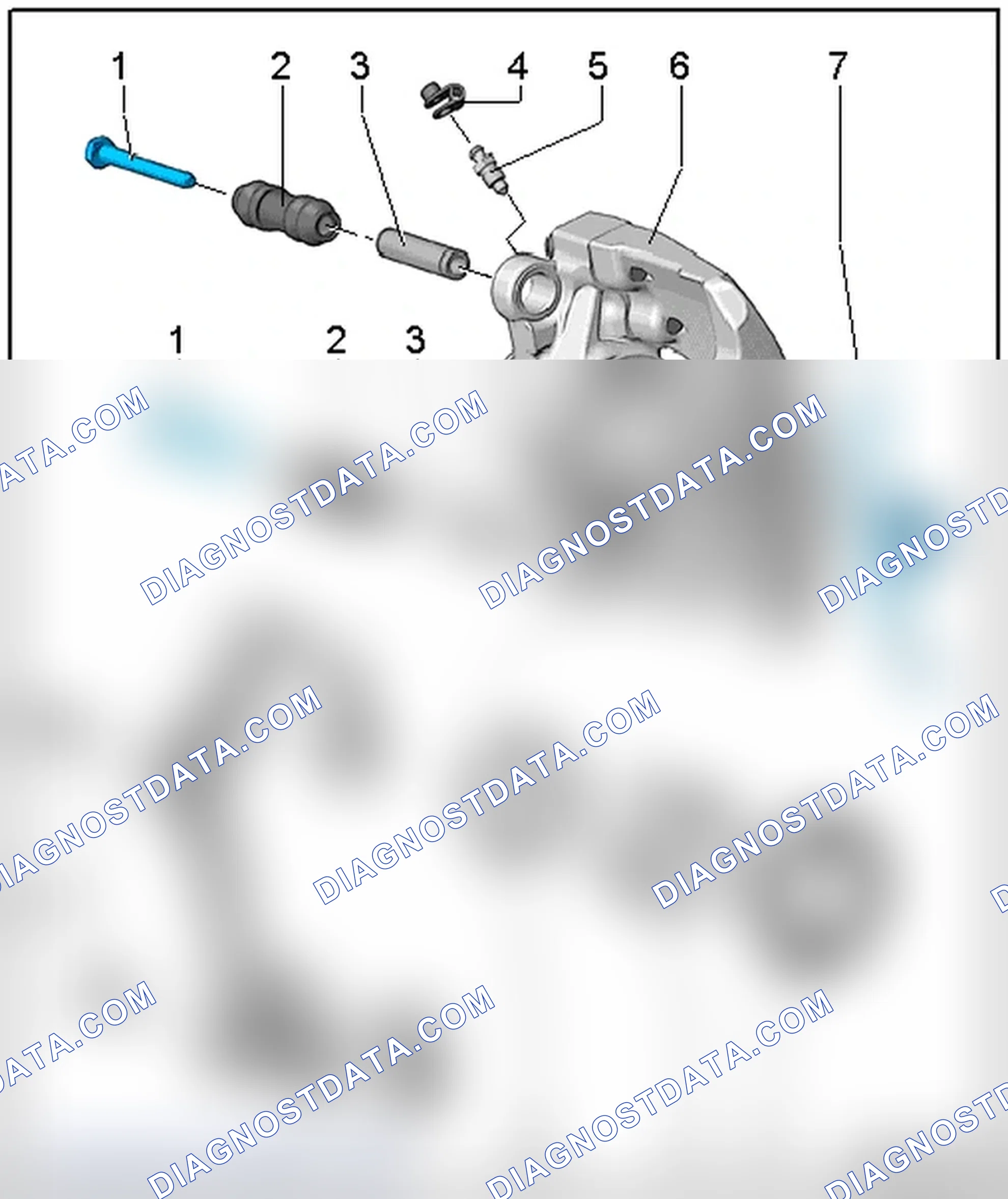 Scheme 5: BRAKE CALIPER, FBC, OVERVIEW
