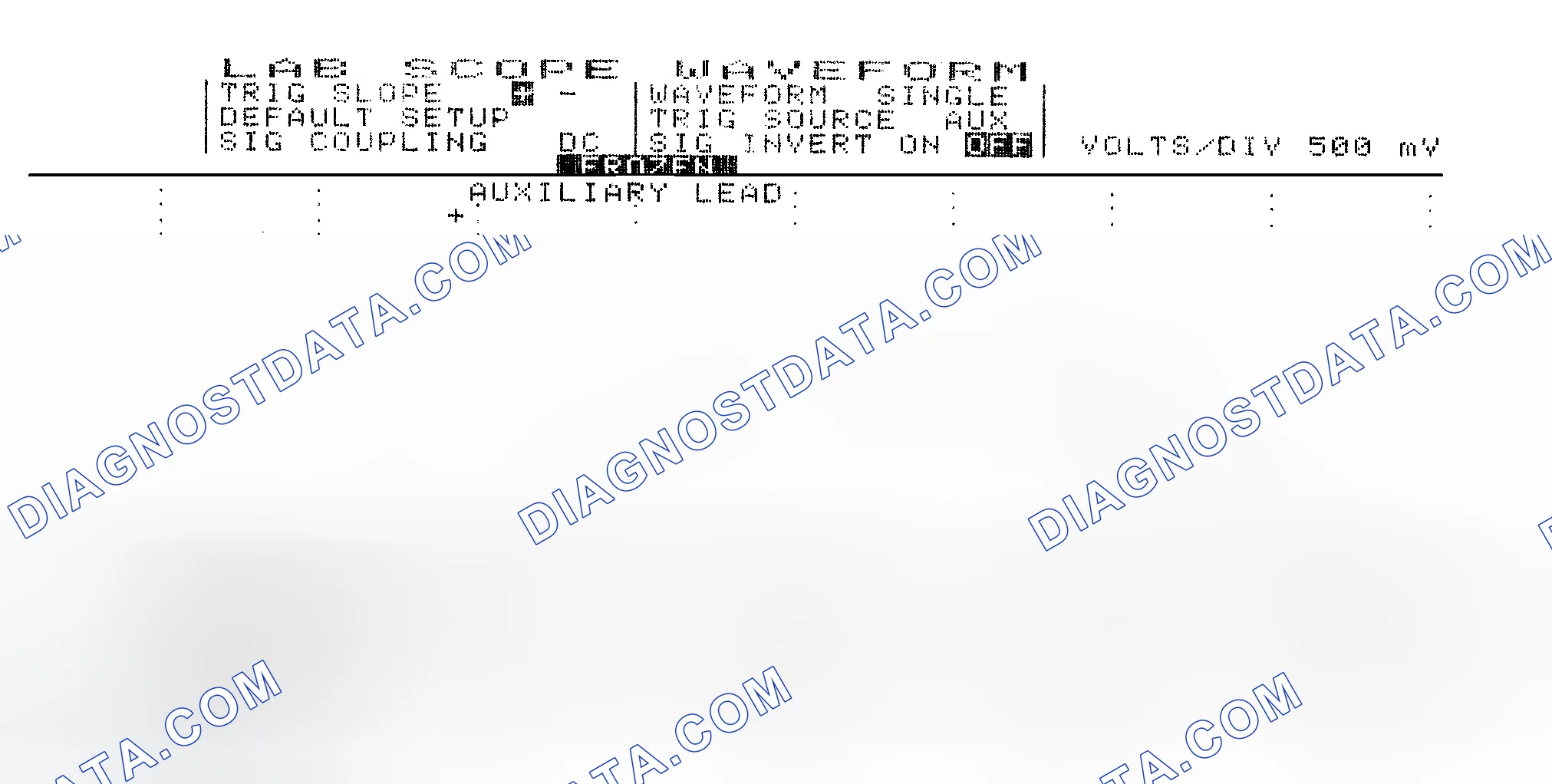 Scheme 14: Single Injector w/Excessive Current Flow - Current Pattern