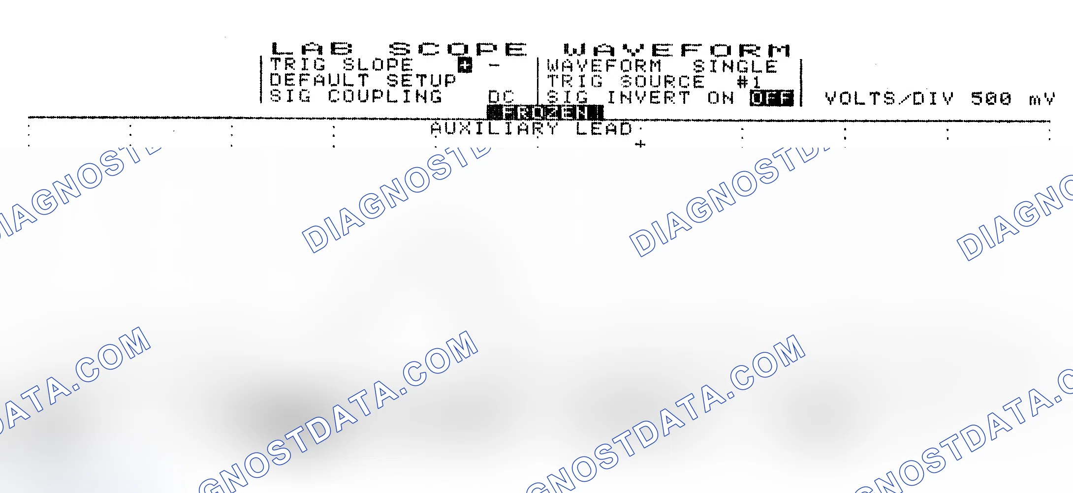 Scheme 10: Single Injector w/Excessive Current Flow - Current Pattern