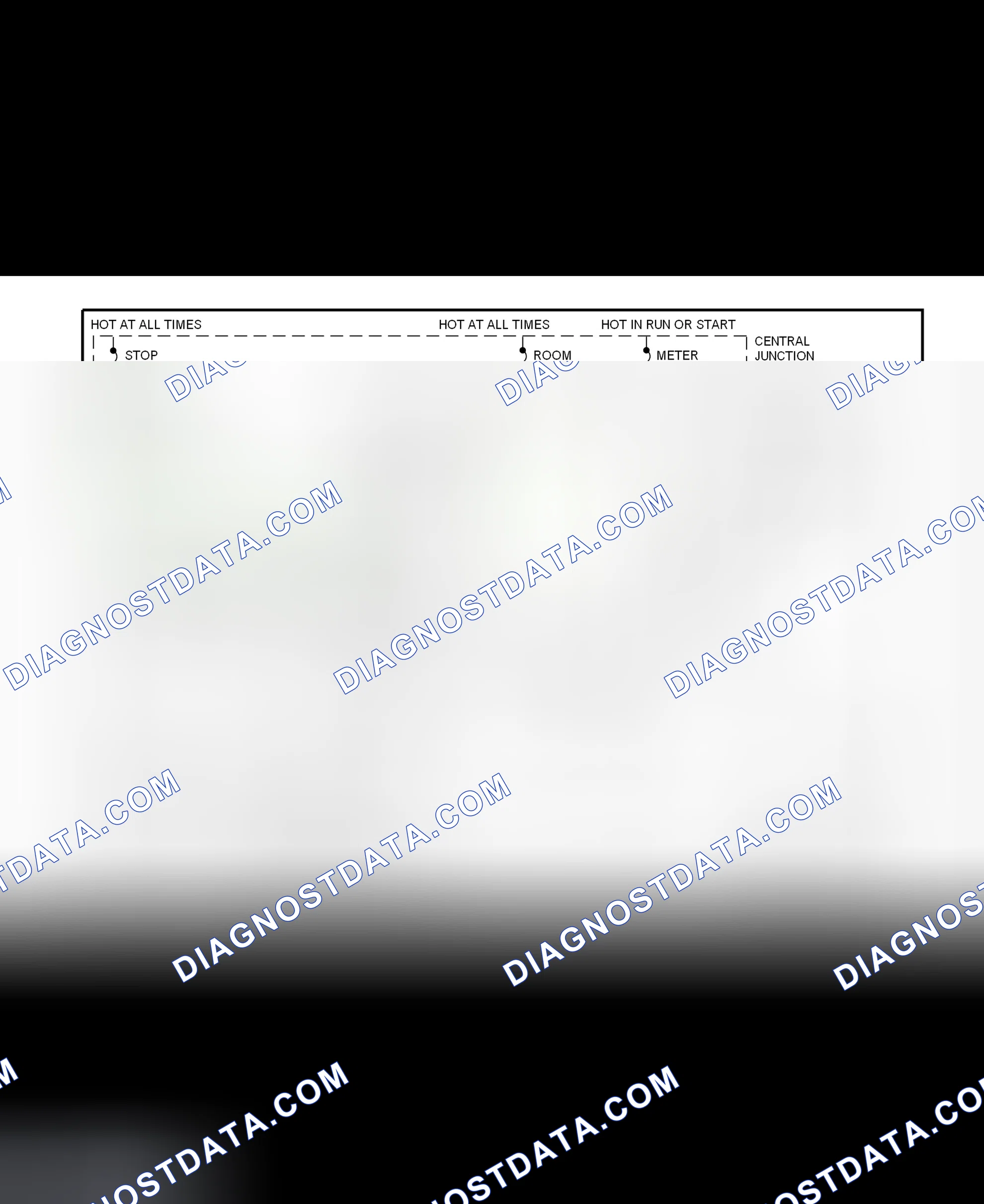 Fig. 197: Shift Interlock System Wiring Diagram (2002 Escort)