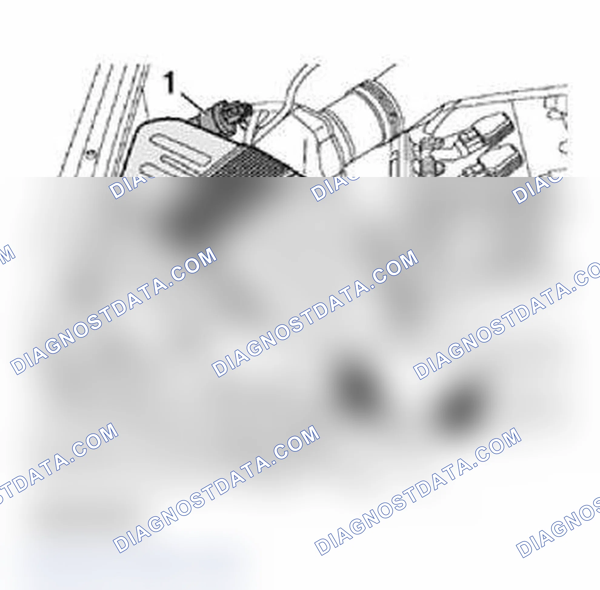 Scheme 48: Secondary Air Injection (AIR) Pump Motor -V101-, removing and installing
