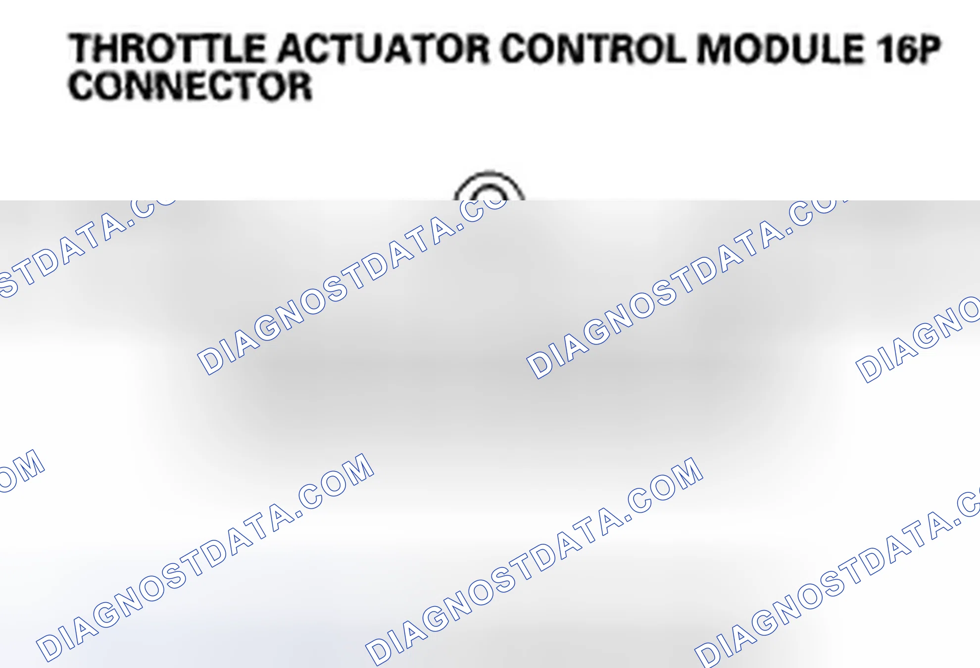Scheme 145: DTC P2118: Throttle Actuator Current Range/Performance Problem