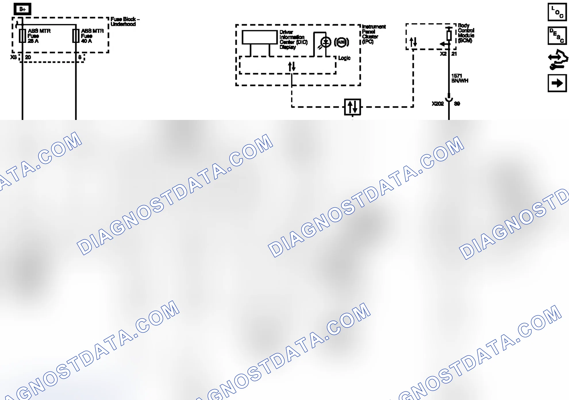 Scheme 1: Power, Ground, Serial Data, and Traction Control