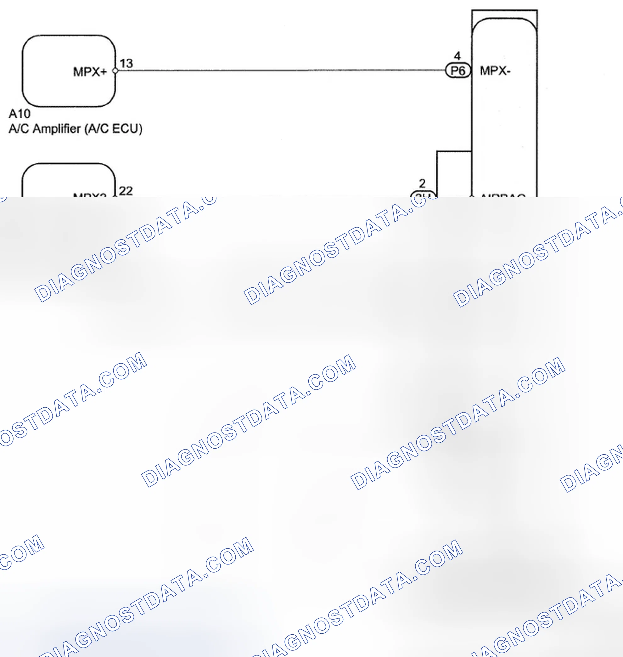 Scheme 80: Passenger Side Junction Block ECU Communication - Wiring Diagram