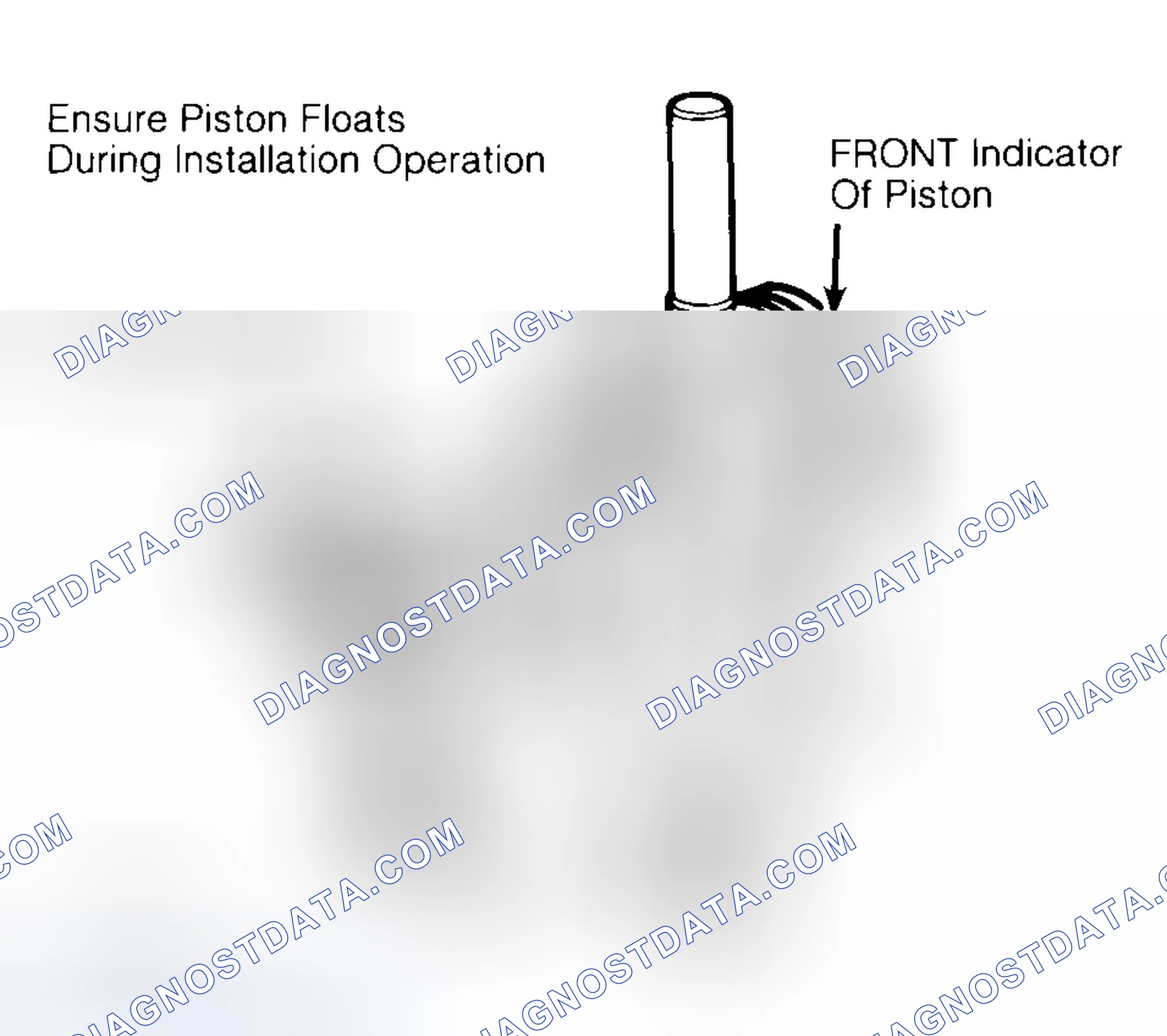 Scheme 12: Installing Typical Piston Pin