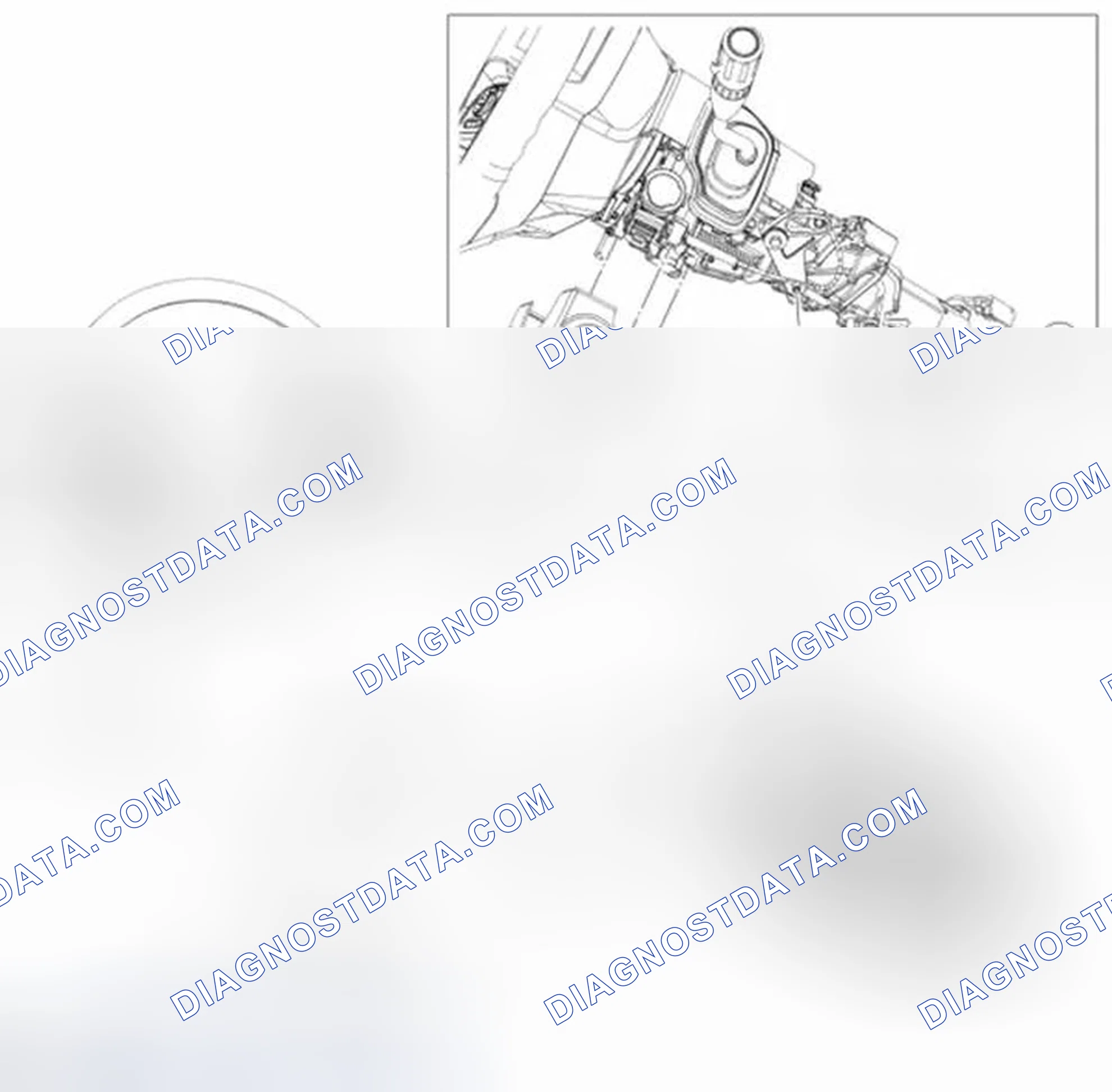 Scheme 51: Selector Lever Cable and Bracket - Column Shift
