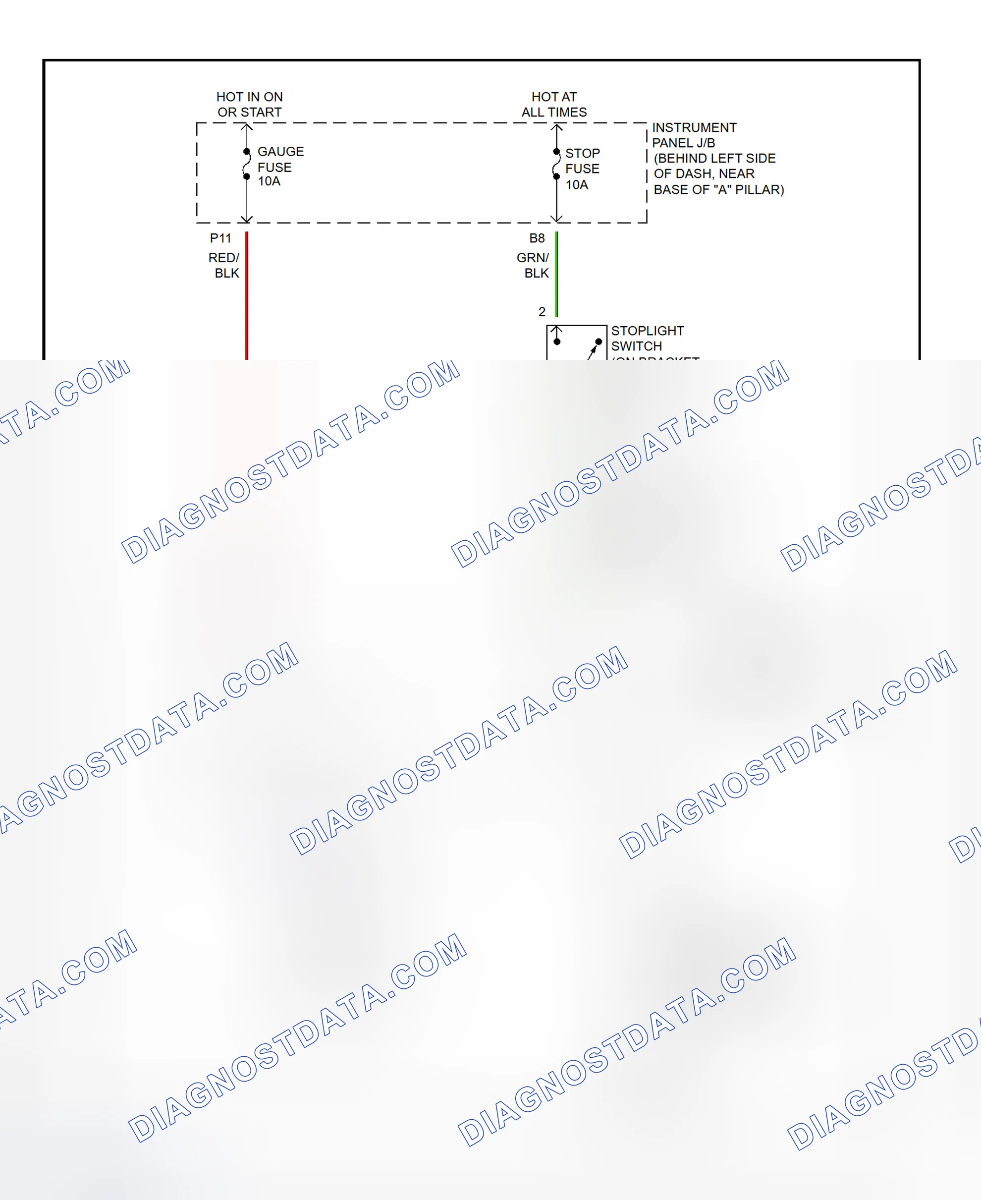 Scheme 302: Shift Interlock System Wiring Diagram (2001 - Toyota ECHO)