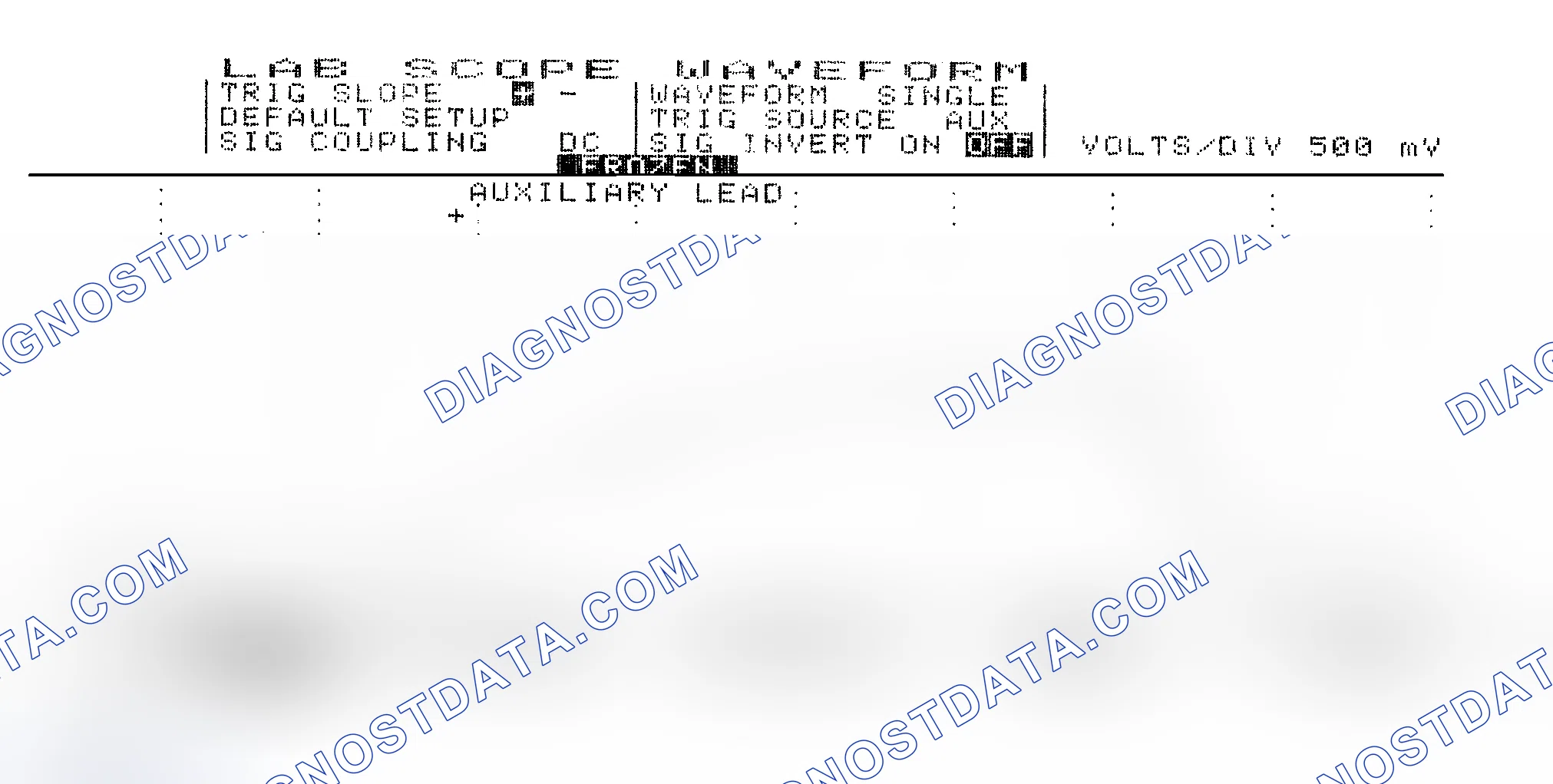 Scheme 14: Single Injector w/Excessive Current Flow - Current Pattern
