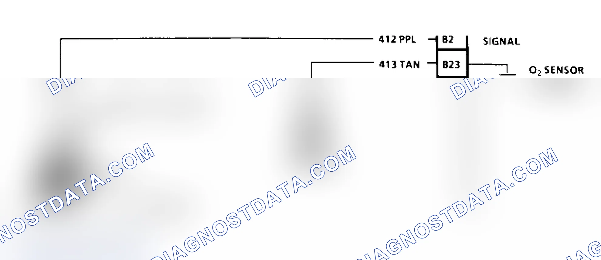 Scheme 80: Code 45, Schematic - Rich Exhaust Indication