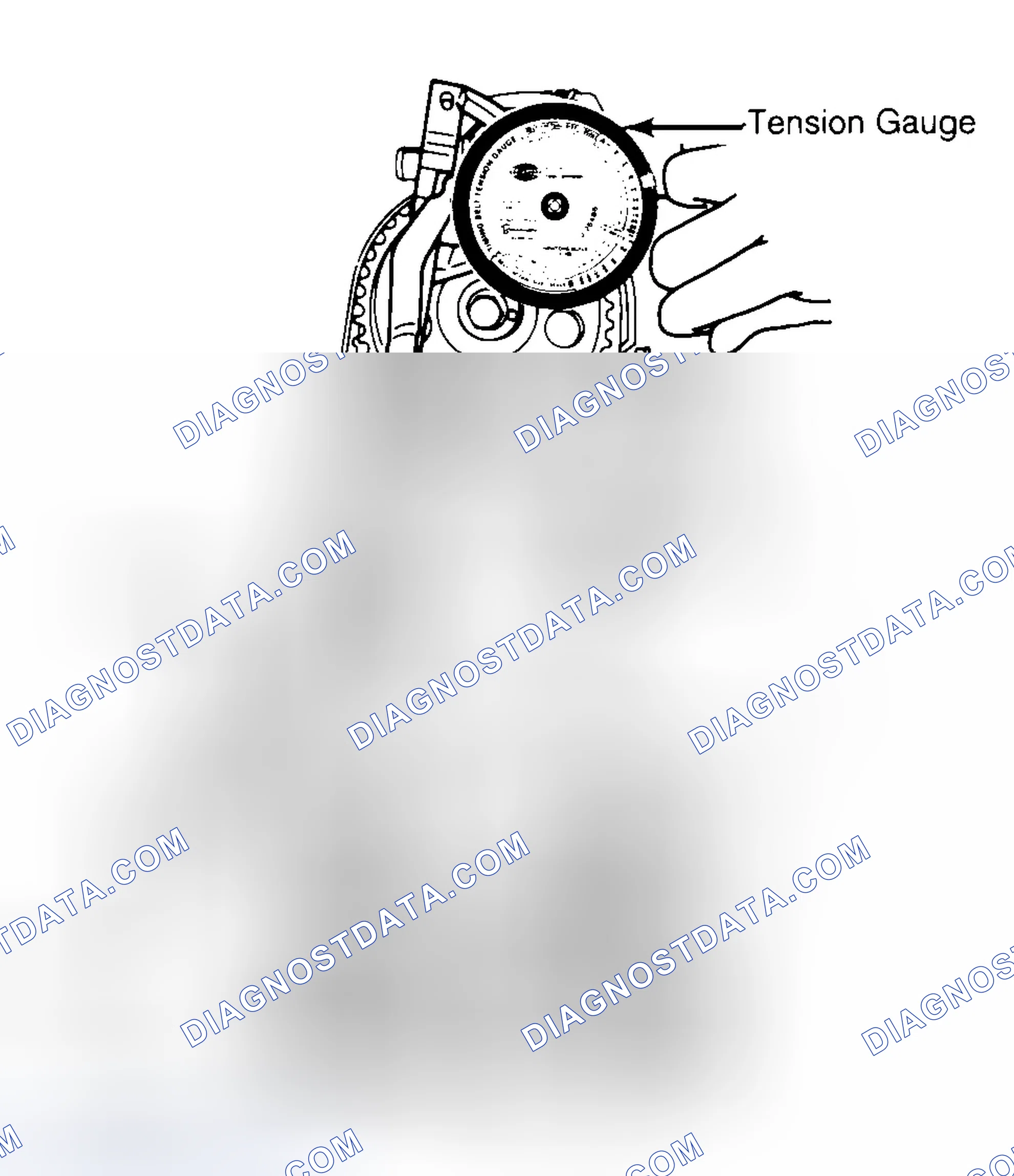 Scheme 3: Adjusting Typical Timing Belt Tension