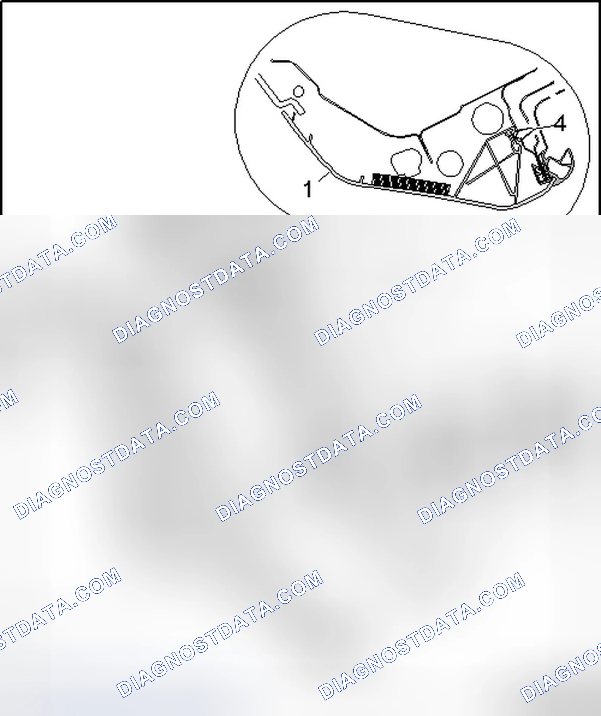 Scheme 12: LOWER C-PILLAR TRIM WITHOUT SIDE AIRBAG COMPONENT OVERVIEW