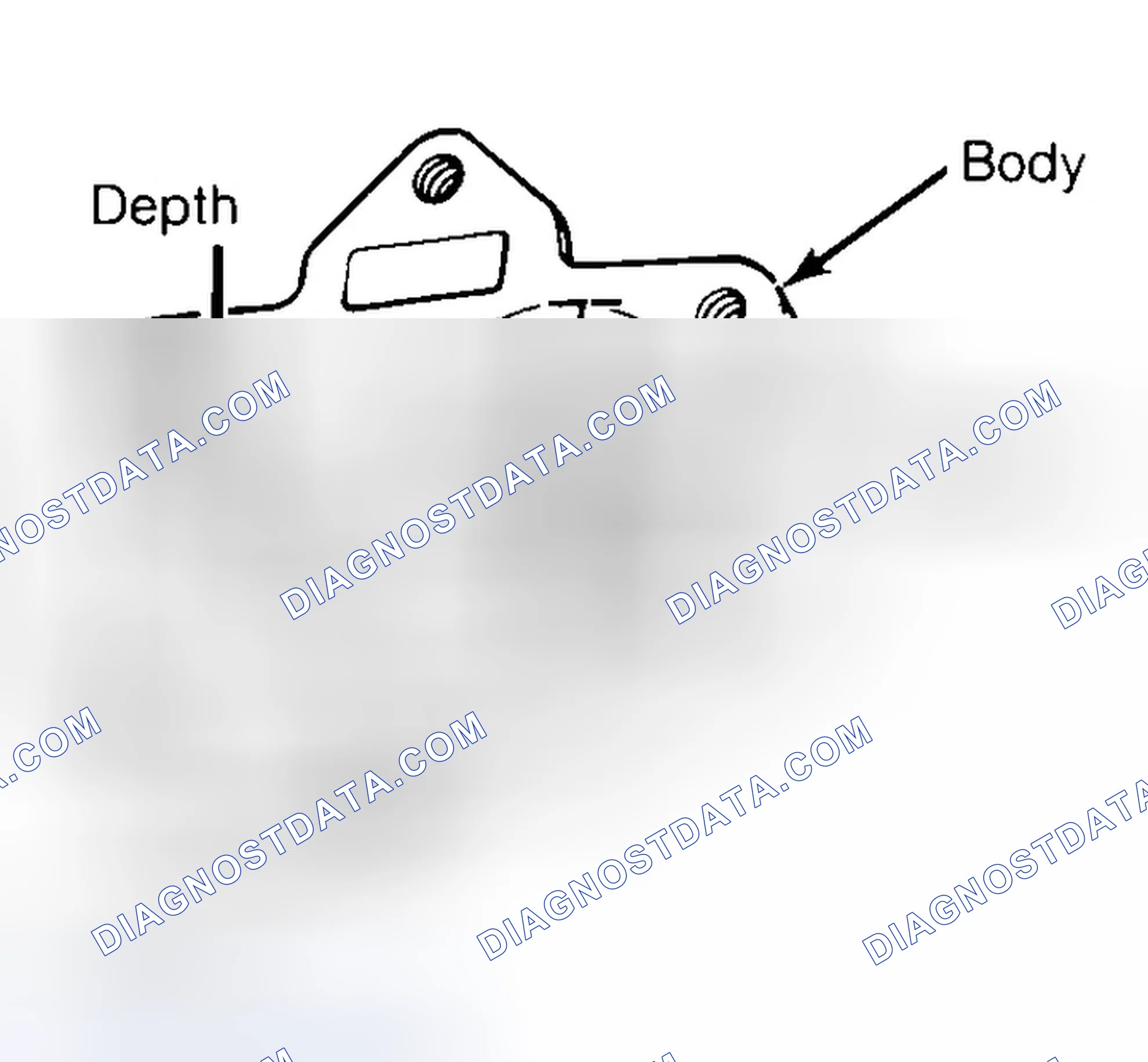 Scheme 35: Measuring Oil Pump Gear Cavity