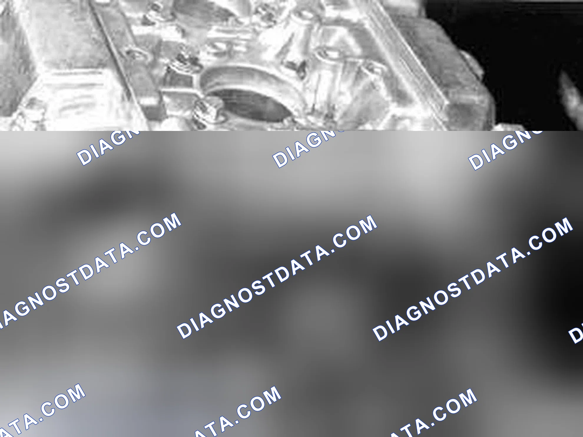 Scheme 458: Replacing the rear camshaft seal