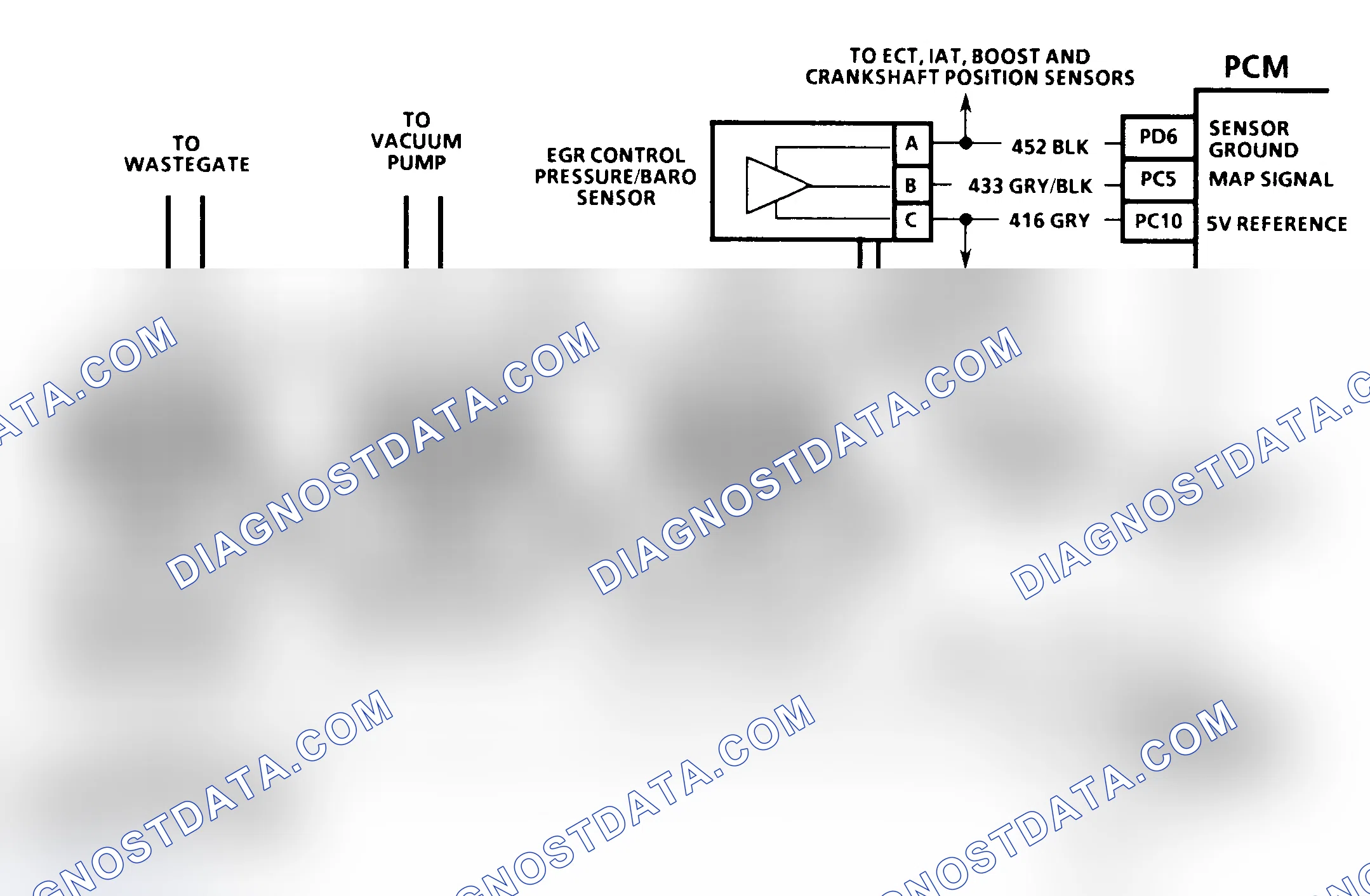 Scheme 339: DTC 32 Schematic ("C" & "K" Series) EGR Circuit Error