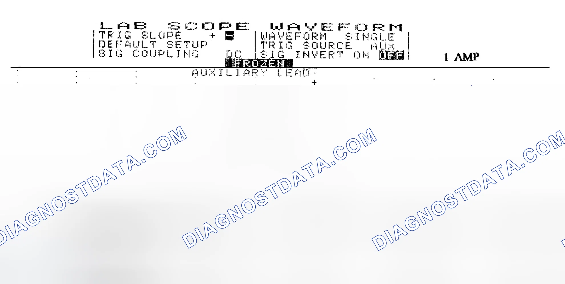 Scheme 20: Single Injector w/Normal Current Flow - Current Pattern