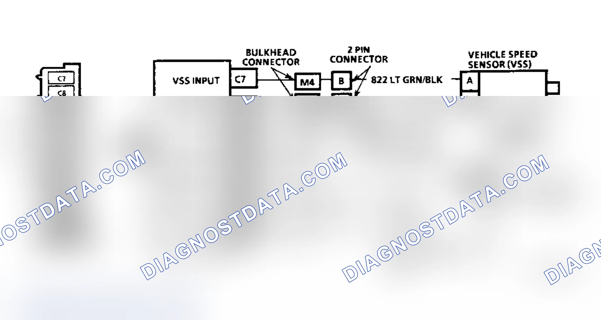 Scheme 279: CODE 24, VEHICLE SPEED SENSOR - 1992 6.2L DIESEL