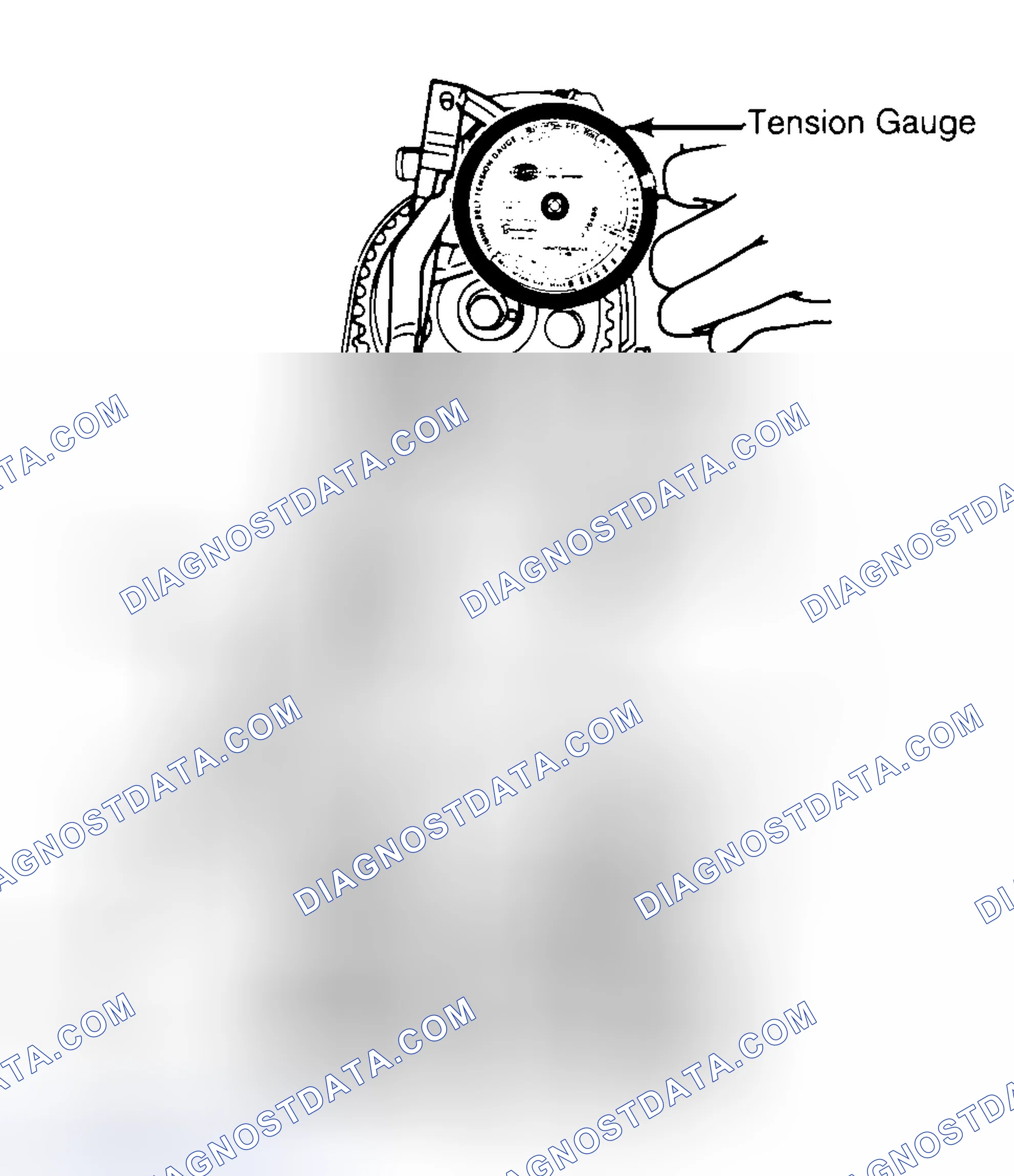 Scheme 3: Adjusting Typical Timing Belt Tension