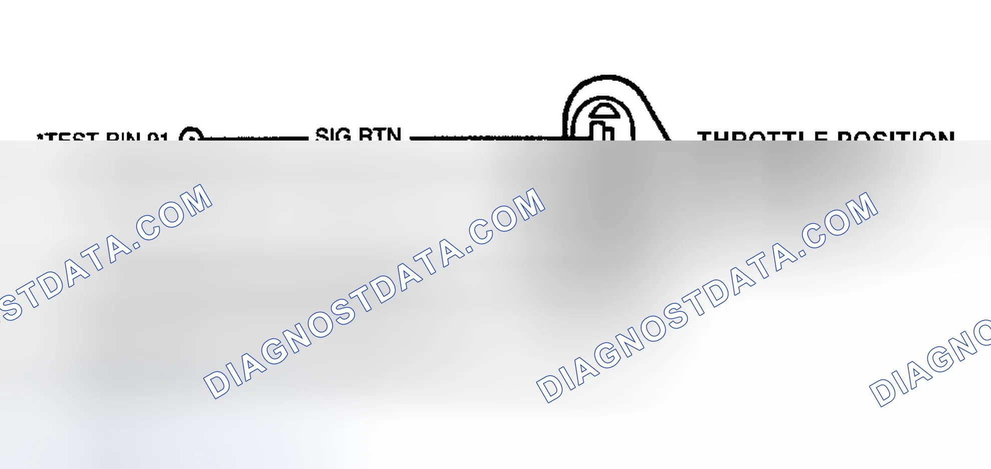 Scheme 76: Identifying TP Sensor Circuit & Connector Terminals