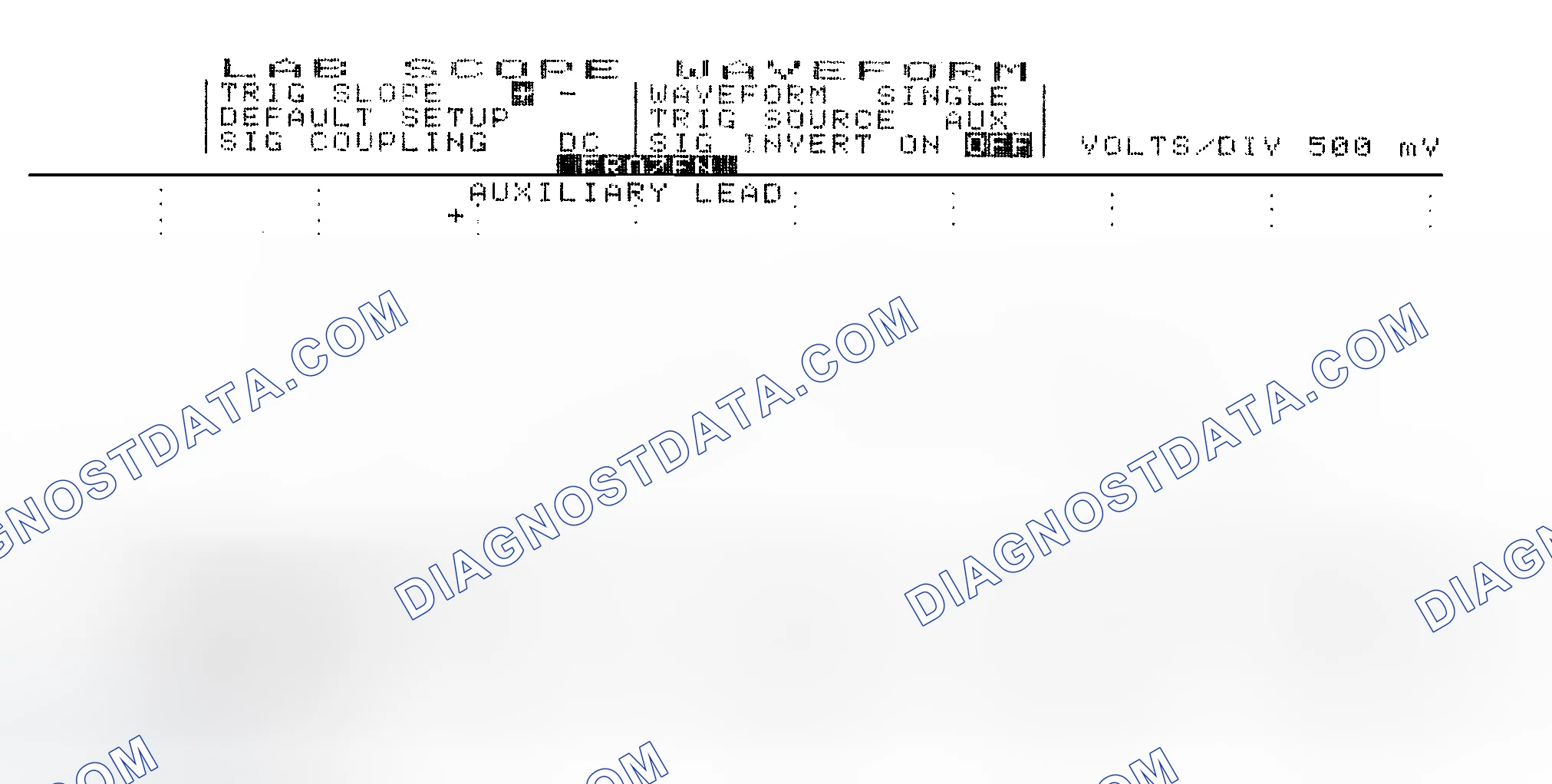 Scheme 14: Single Injector w/Excessive Current Flow - Current Pattern