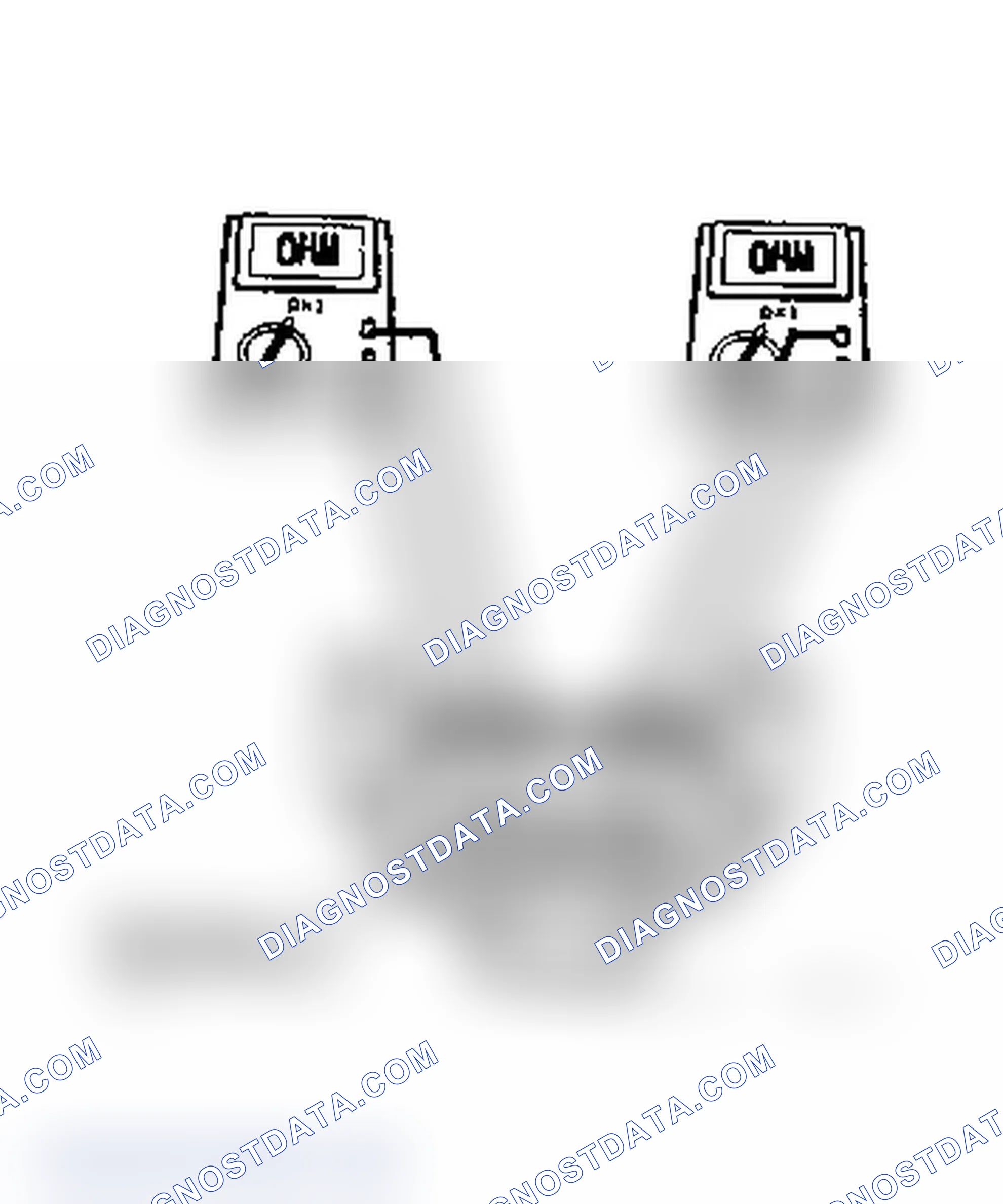 Scheme 216: NS7 (3 of 7) - Checking Fuel Injector At Wiring Connector