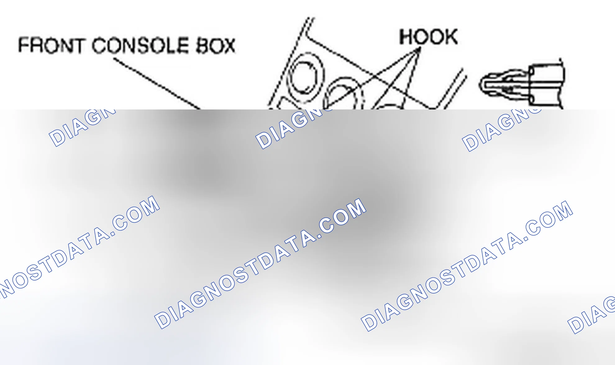 Scheme 33: FRONT CONSOLE BOX REMOVAL/INSTALLATION