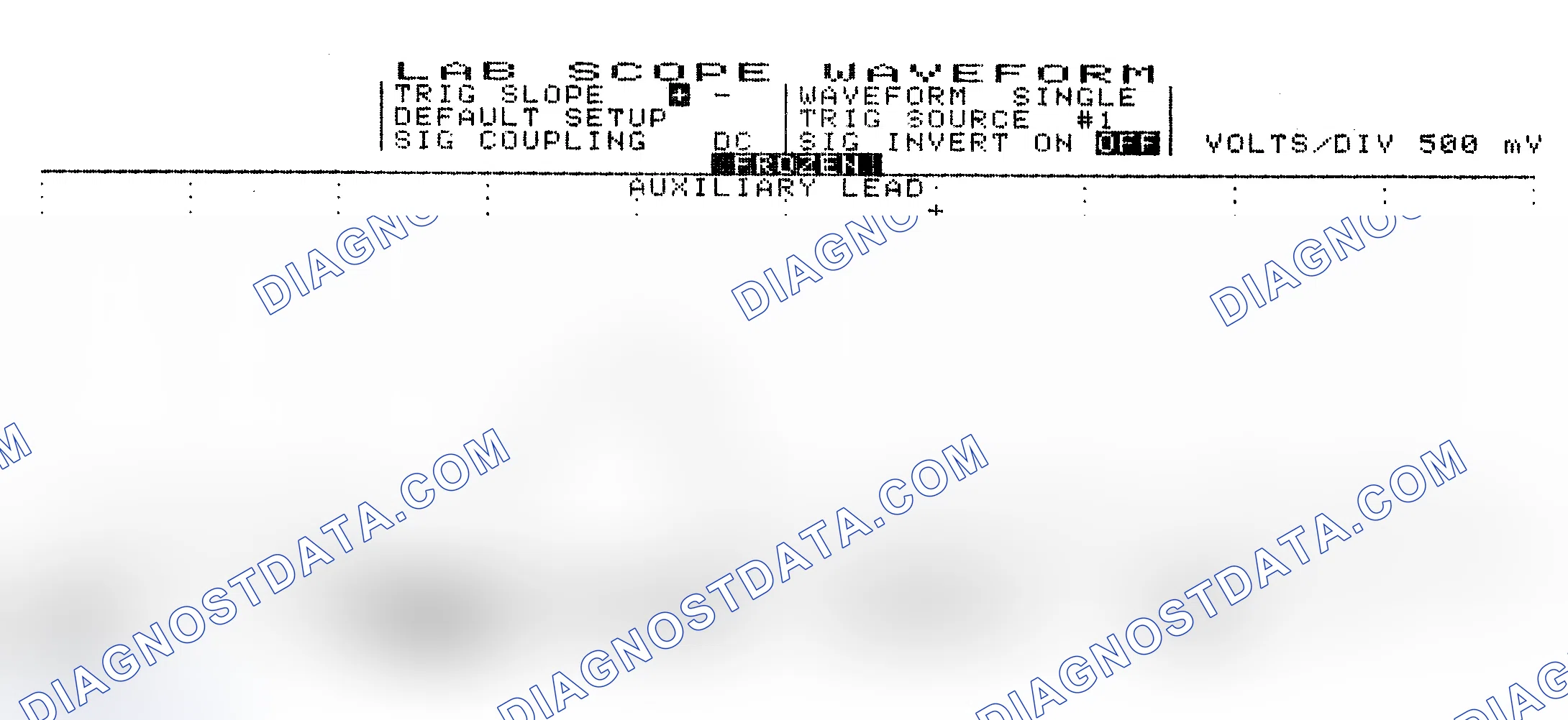 Scheme 10: Single Injector w/Excessive Current Flow - Current Pattern