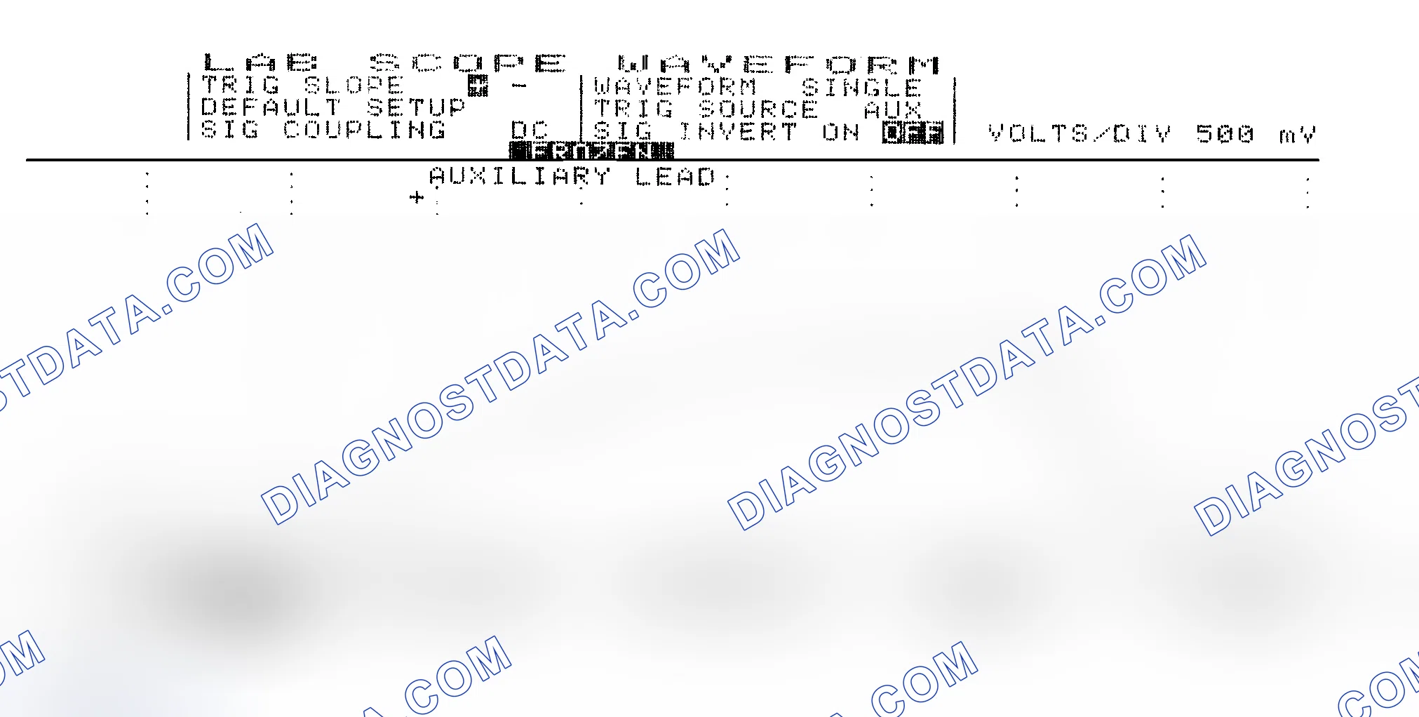 Scheme 14: Single Injector w/Excessive Current Flow - Current Pattern