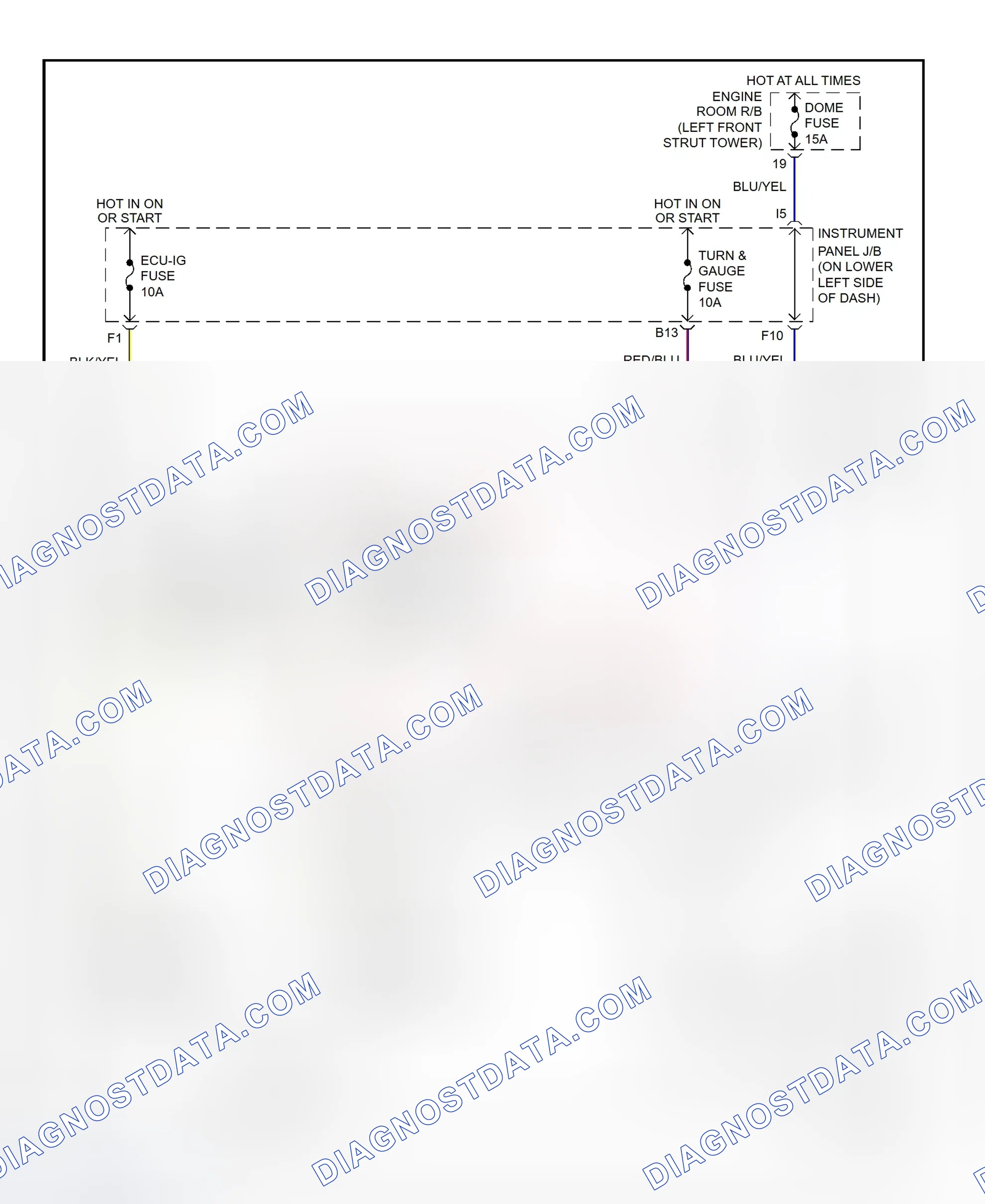 Scheme 2: Transfer Case Wiring Diagram (1998 RAV4)