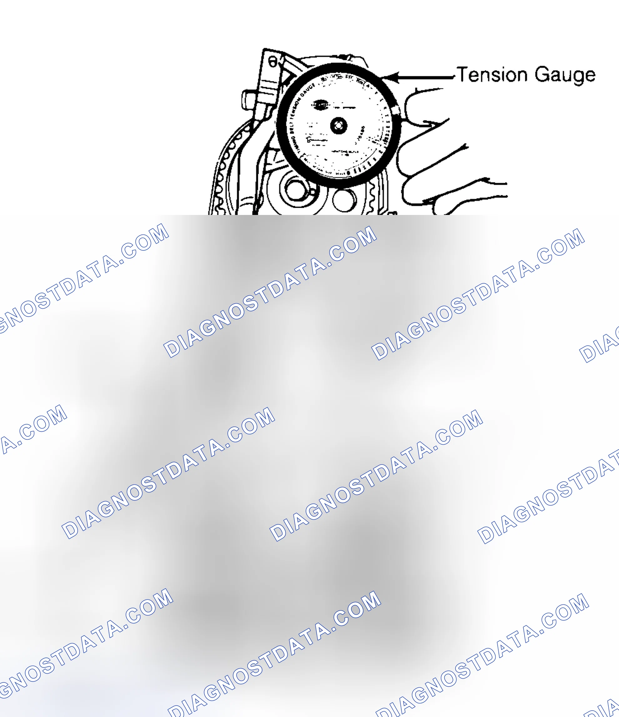 Scheme 3: Adjusting Typical Timing Belt Tension